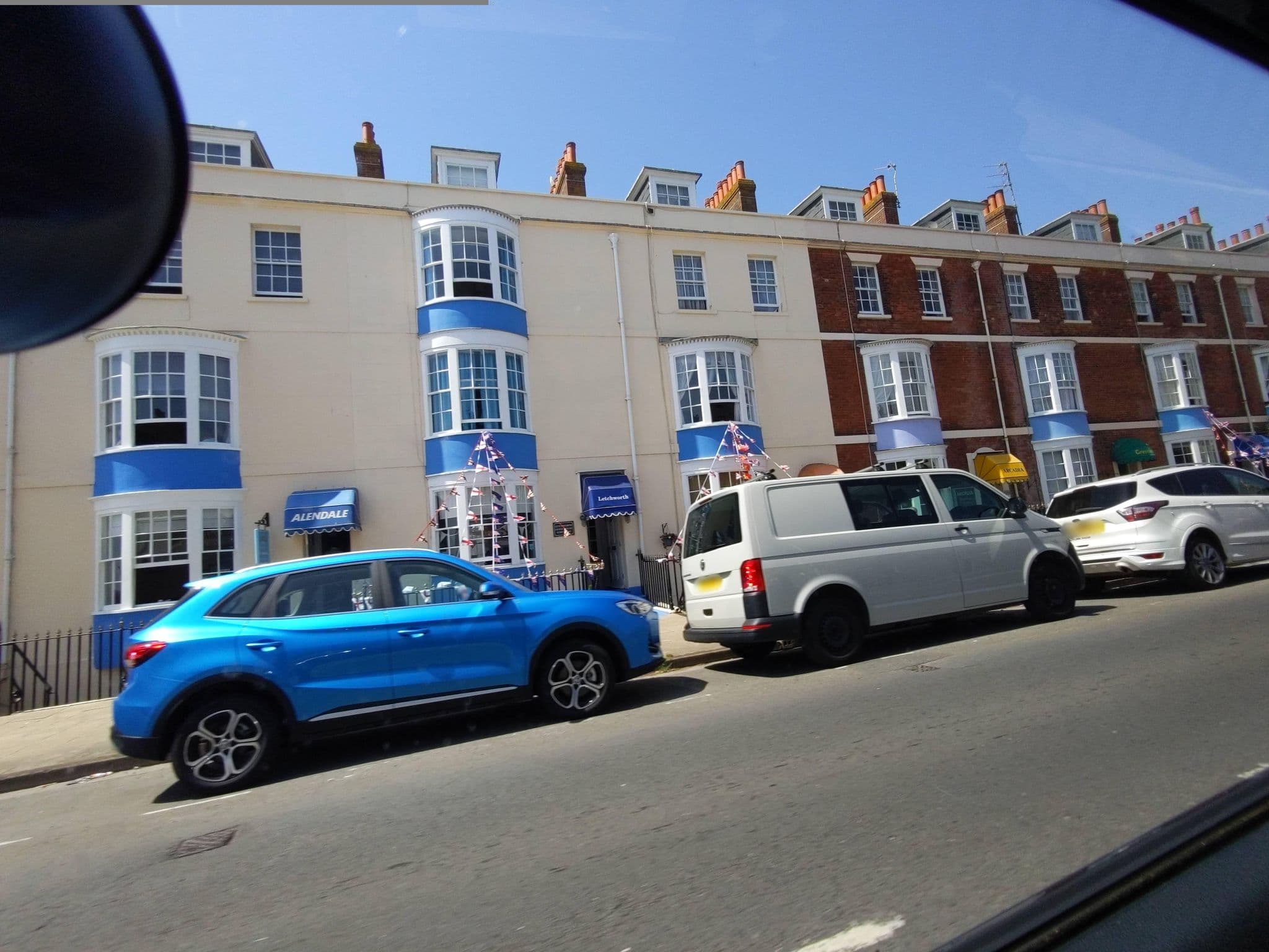 Street view near Braemar, Weymouth — © WaggyDog (CC BY-SA · Mapillary)