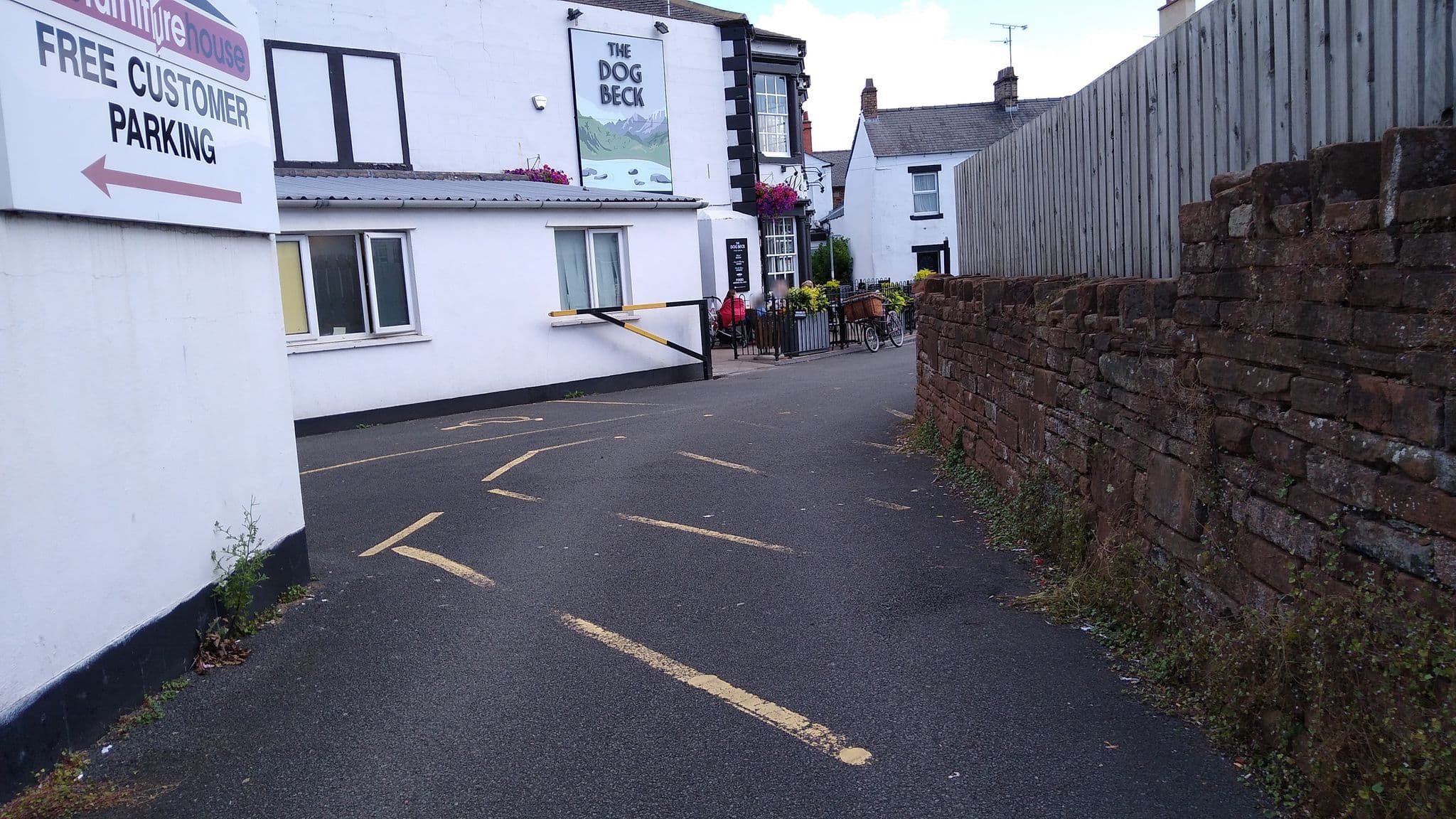 Street view near Premier Inn Penrith hotel, Penrith