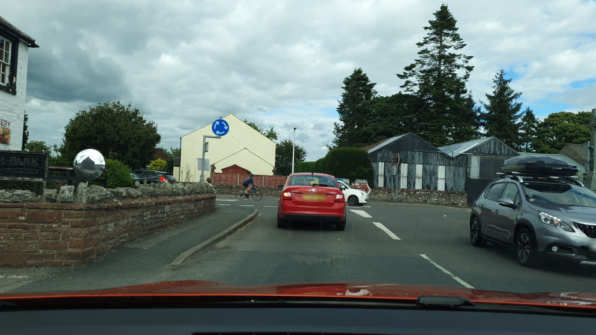 Street view near The Crown Hotel, Penrith