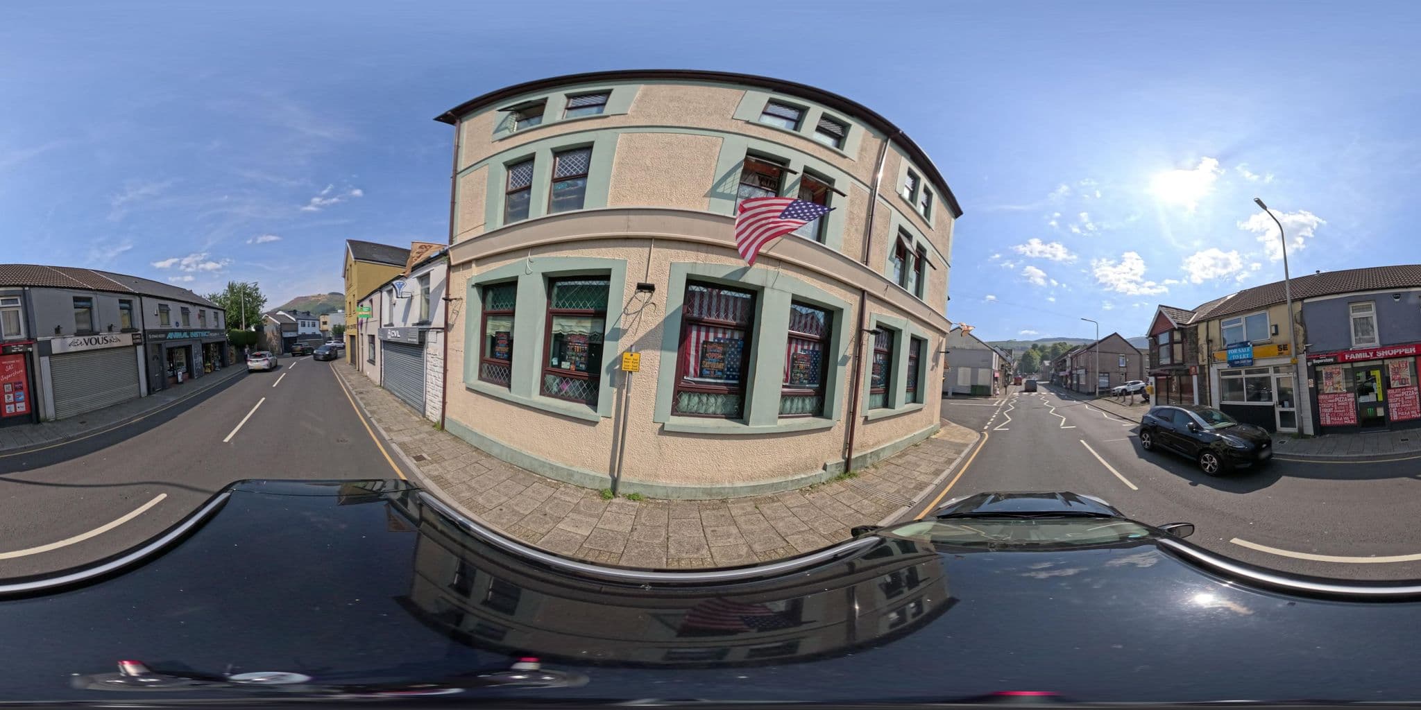 Street view near New Inn Hotel, Pentre — © MarksMap (CC BY-SA · Mapillary)