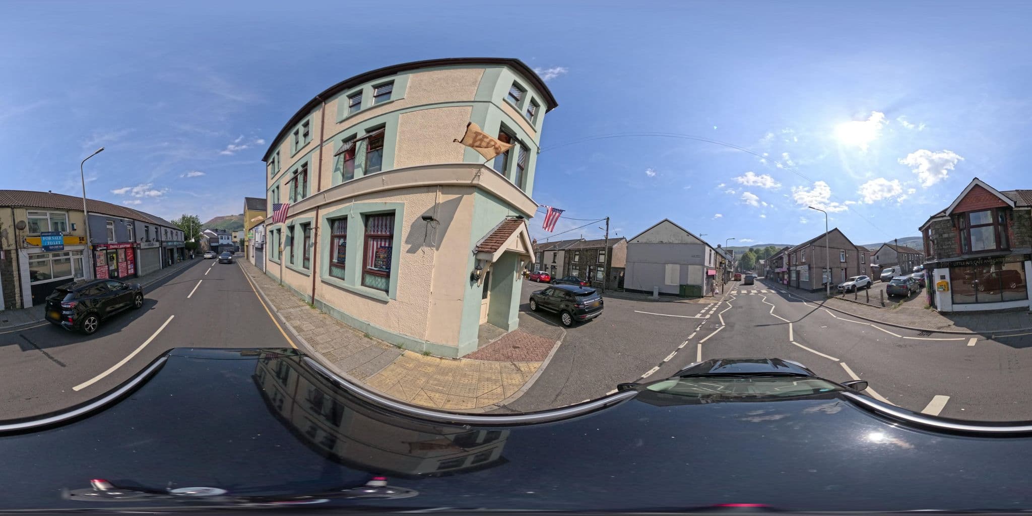 Street view near New Inn Hotel, Pentre — © MarksMap (CC BY-SA · Mapillary)