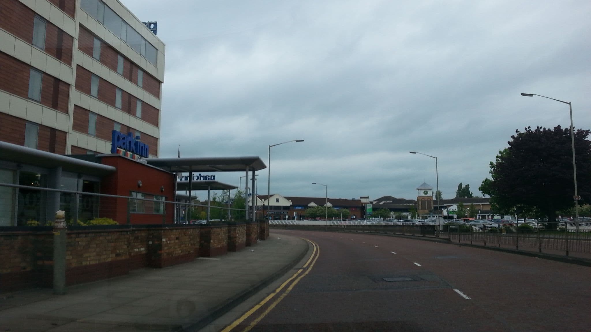 Street view near Park Inn by Radisson Peterborough, Peterborough — © adam2 (CC BY-SA · Mapillary)