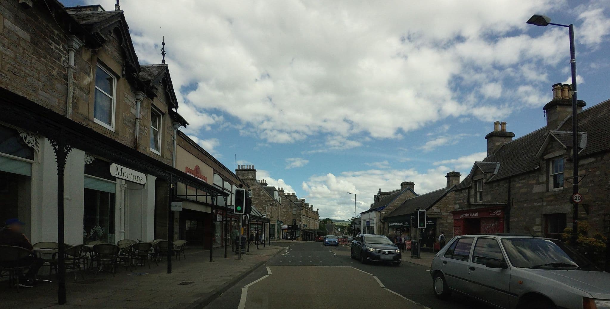 Street view near Ashleigh Bed & Breakfast,, Pitlochry — © hobgoblin (CC BY-SA · Mapillary)