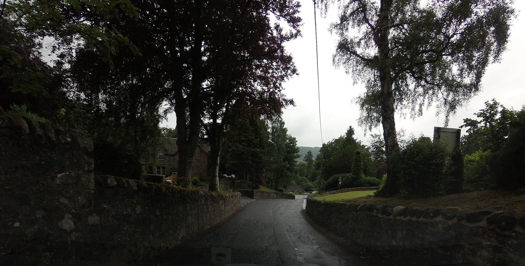 Street view near The Poplars Guest House, Pitlochry — © hobgoblin (CC BY-SA · Mapillary)