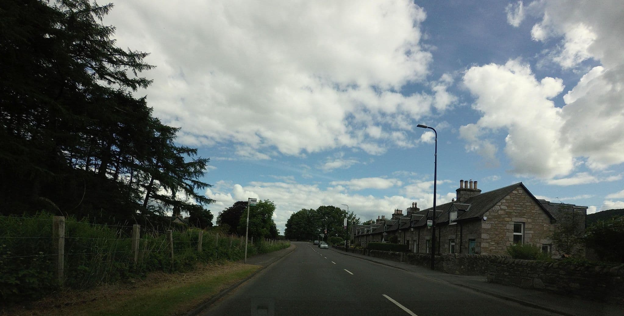 Street view near Morag Cottage Bed & Breakfast, Pitlochry — © hobgoblin (CC BY-SA · Mapillary)