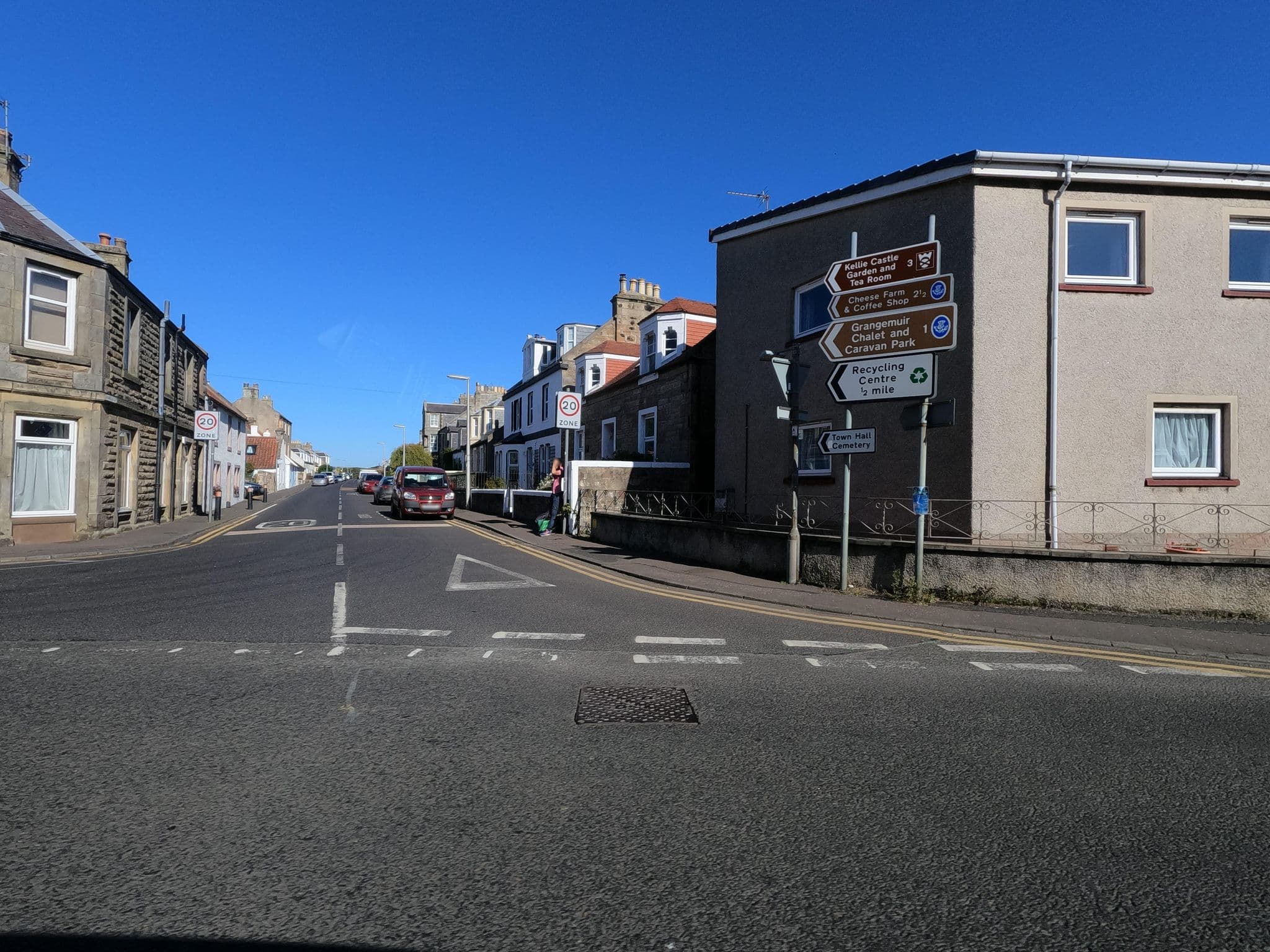 Street view near Wood's Neuk-stunning character cottage, Pittenweem — © hobgoblin (CC BY-SA · Mapillary)
