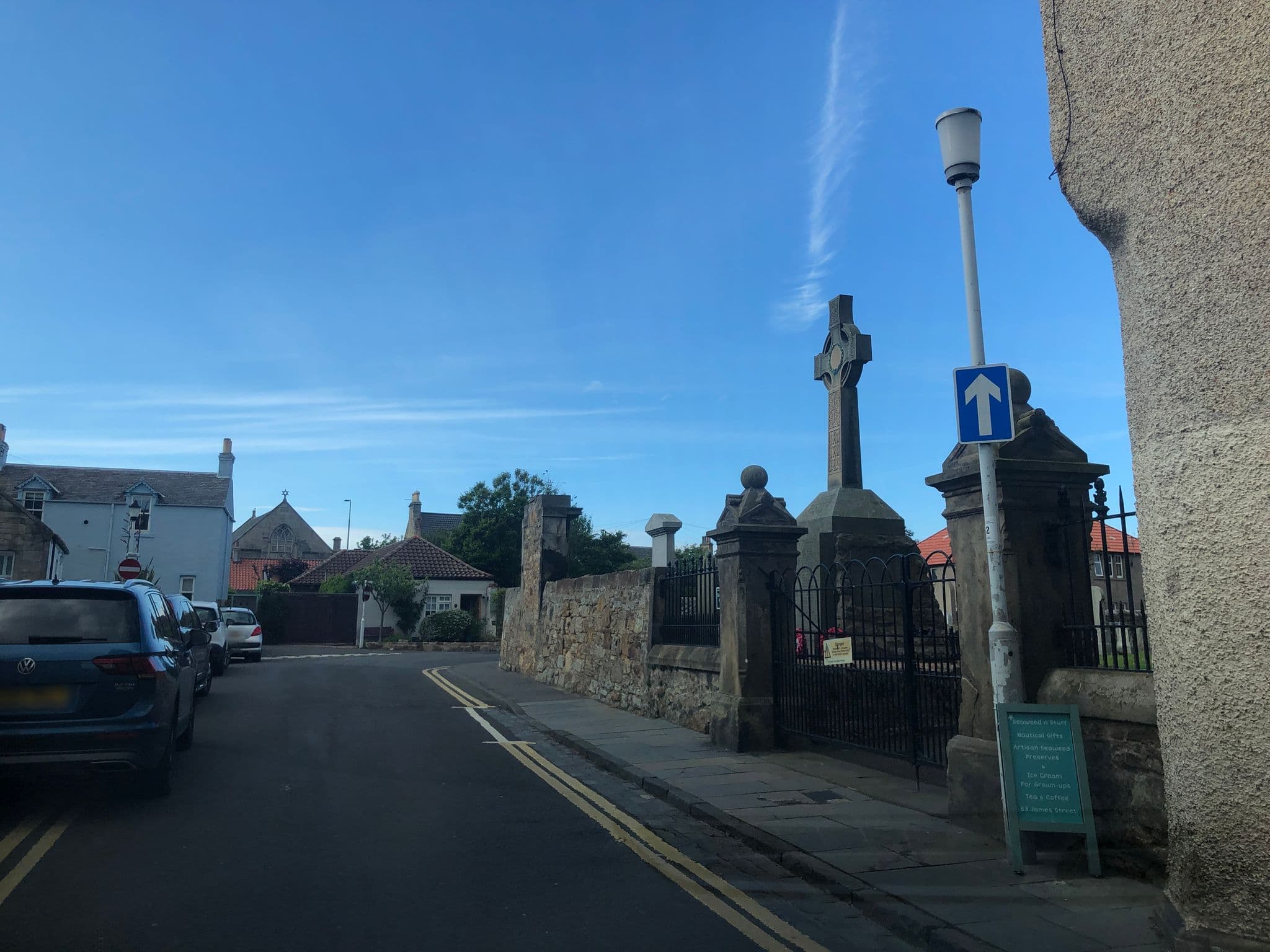 Street view near Bank House Holiday Home, Pittenweem — © drnoble (CC BY-SA · Mapillary)