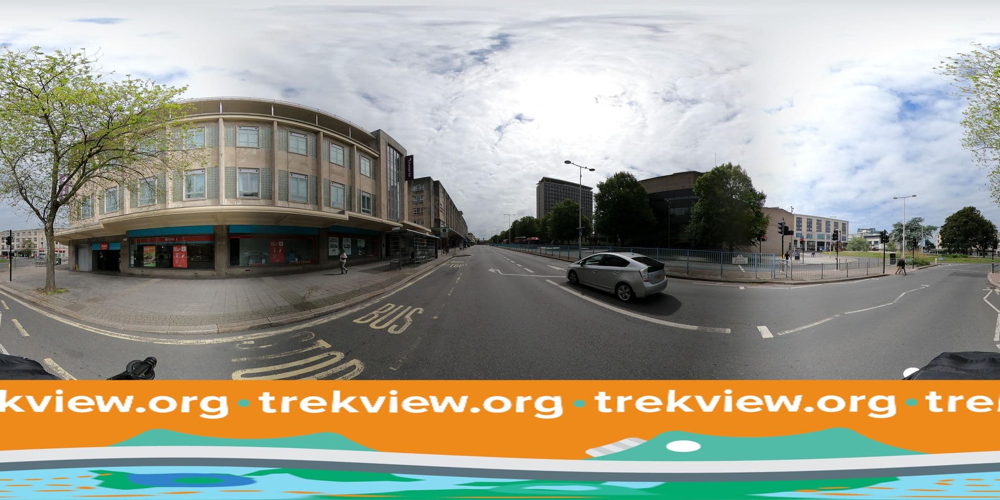 Street view near Premier Inn Plymouth City Centre (Derry's Cross) hotel, Plymouth — © trekviewed (CC BY-SA · Mapillary)
