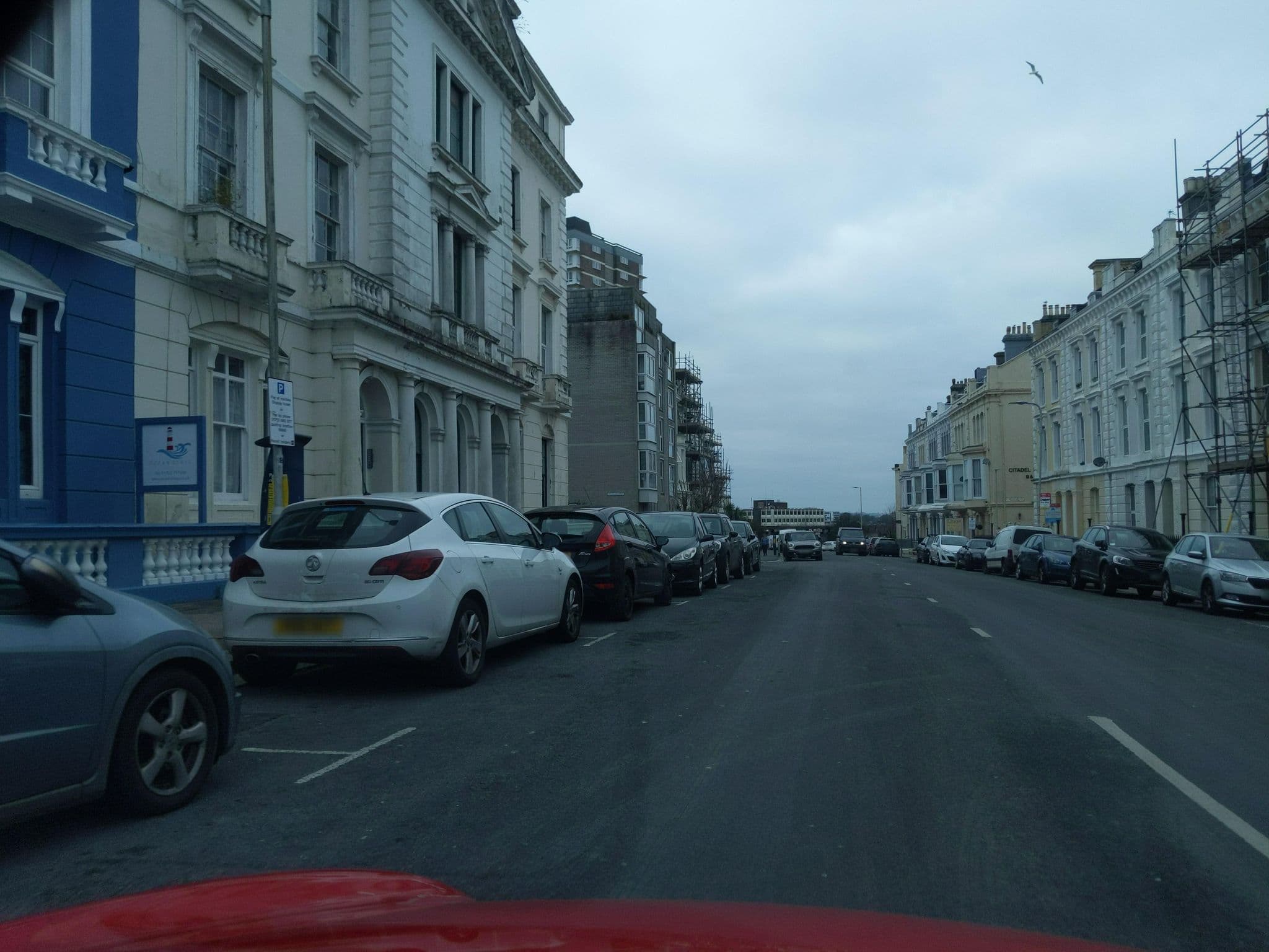Street view near Ocean Stays, Plymouth — © WaggyDog (CC BY-SA · Mapillary)
