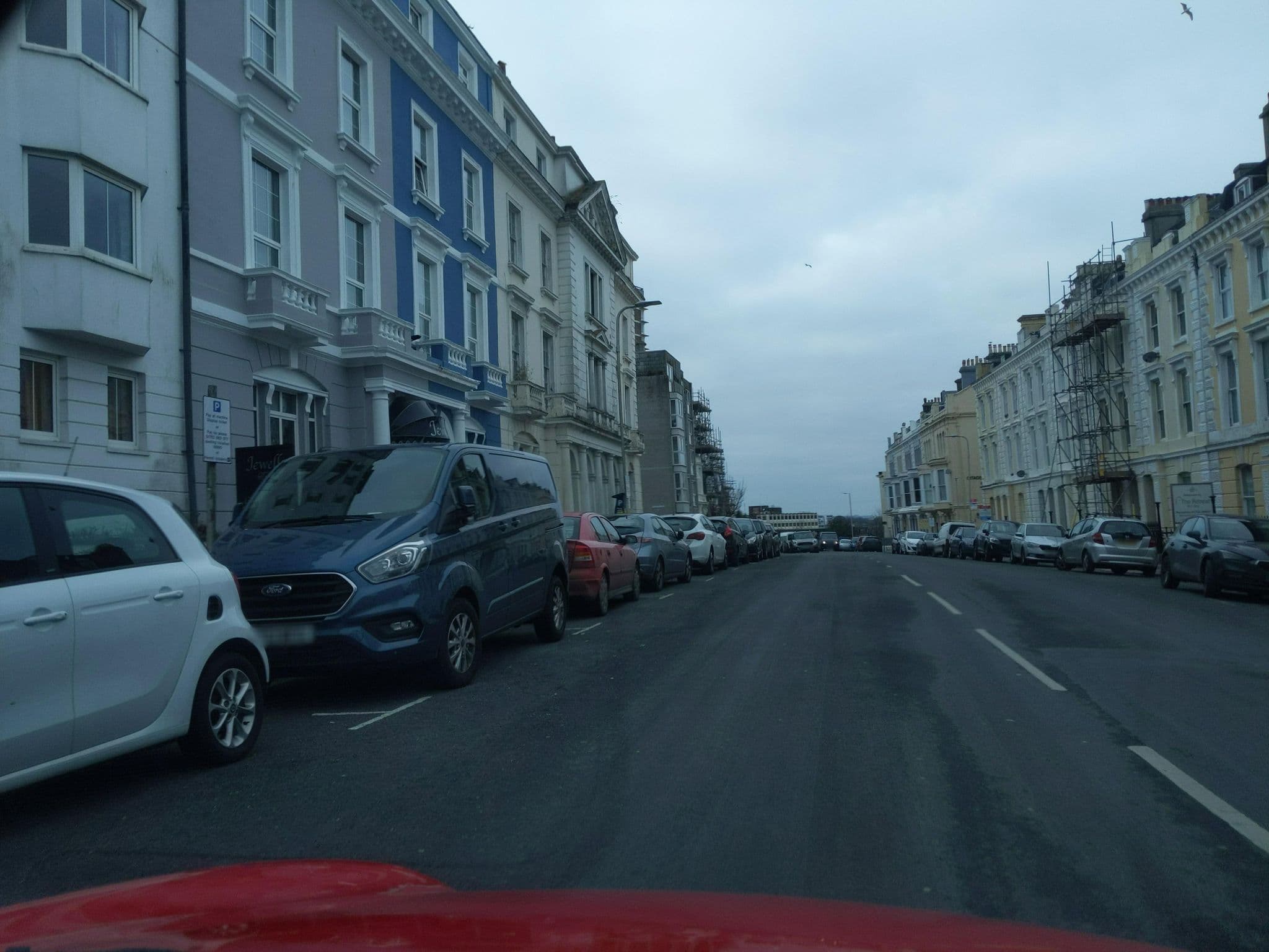 Street view near Jewells Guest House, Plymouth — © WaggyDog (CC BY-SA · Mapillary)