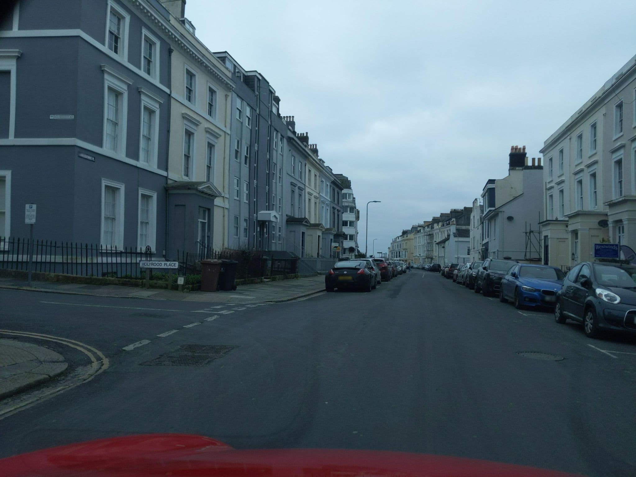 Street view near Tudor Guest House, Plymouth — © WaggyDog (CC BY-SA · Mapillary)