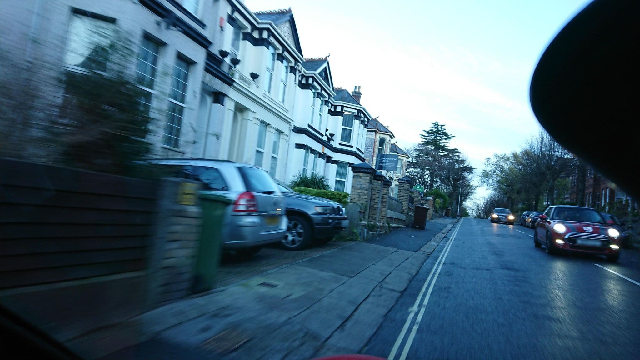 Street view near Queens House, Plymouth — © WaggyDog (CC BY-SA · Mapillary)