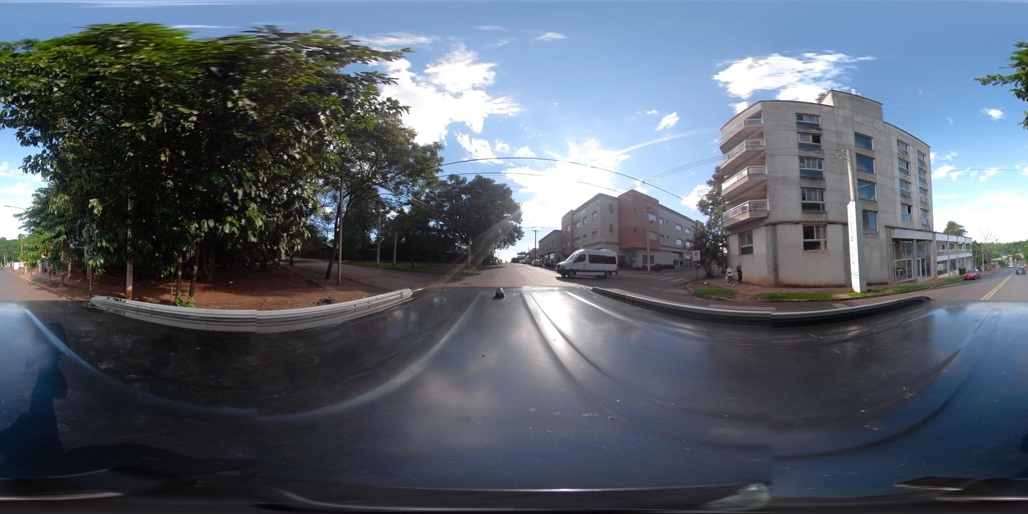 Street view near Casa Blanca, Puerto Iguazú