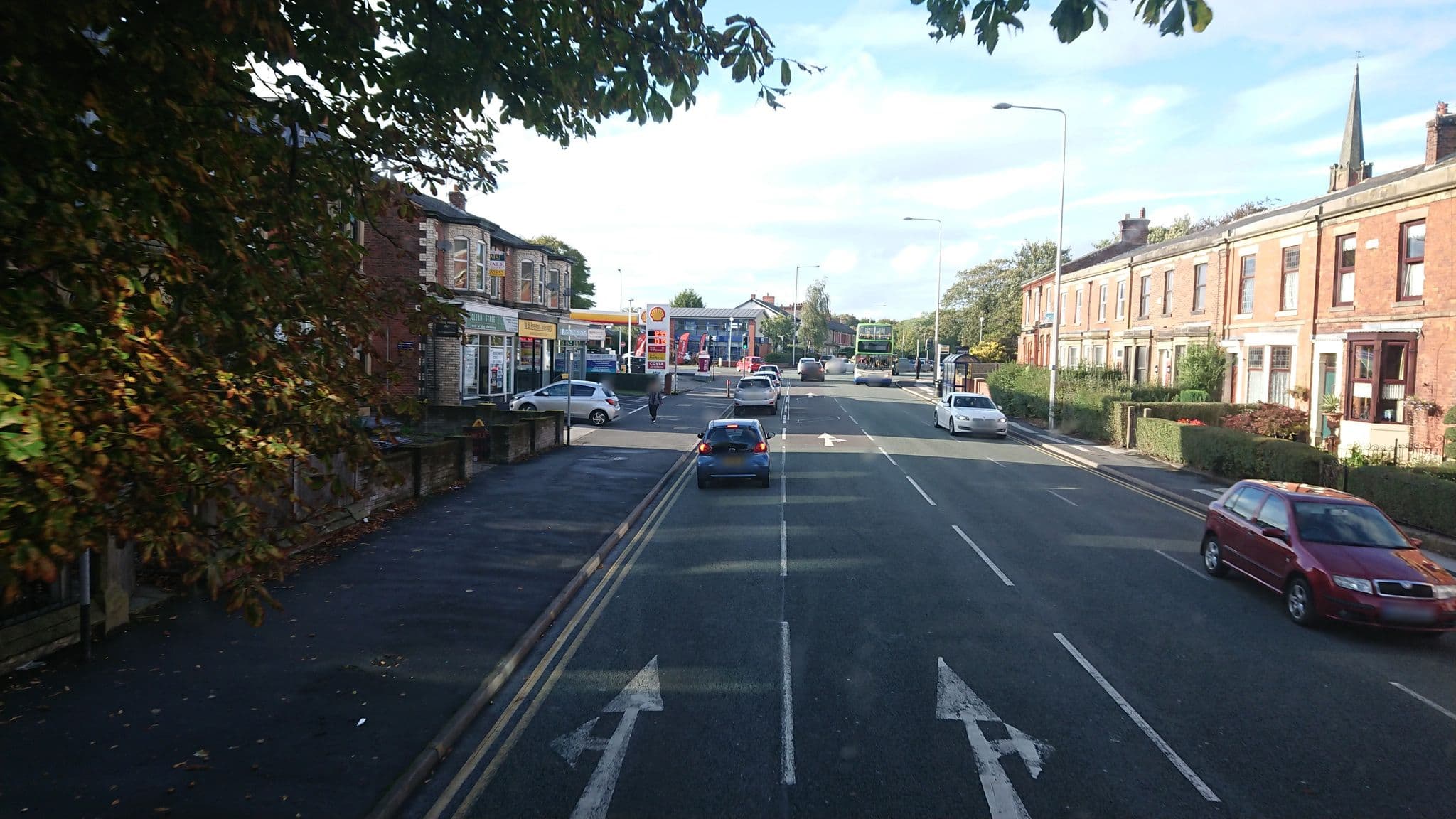 Street view near Fulwood guest house - Deluxe Double Room, Preston — © skifans (CC BY-SA · Mapillary)
