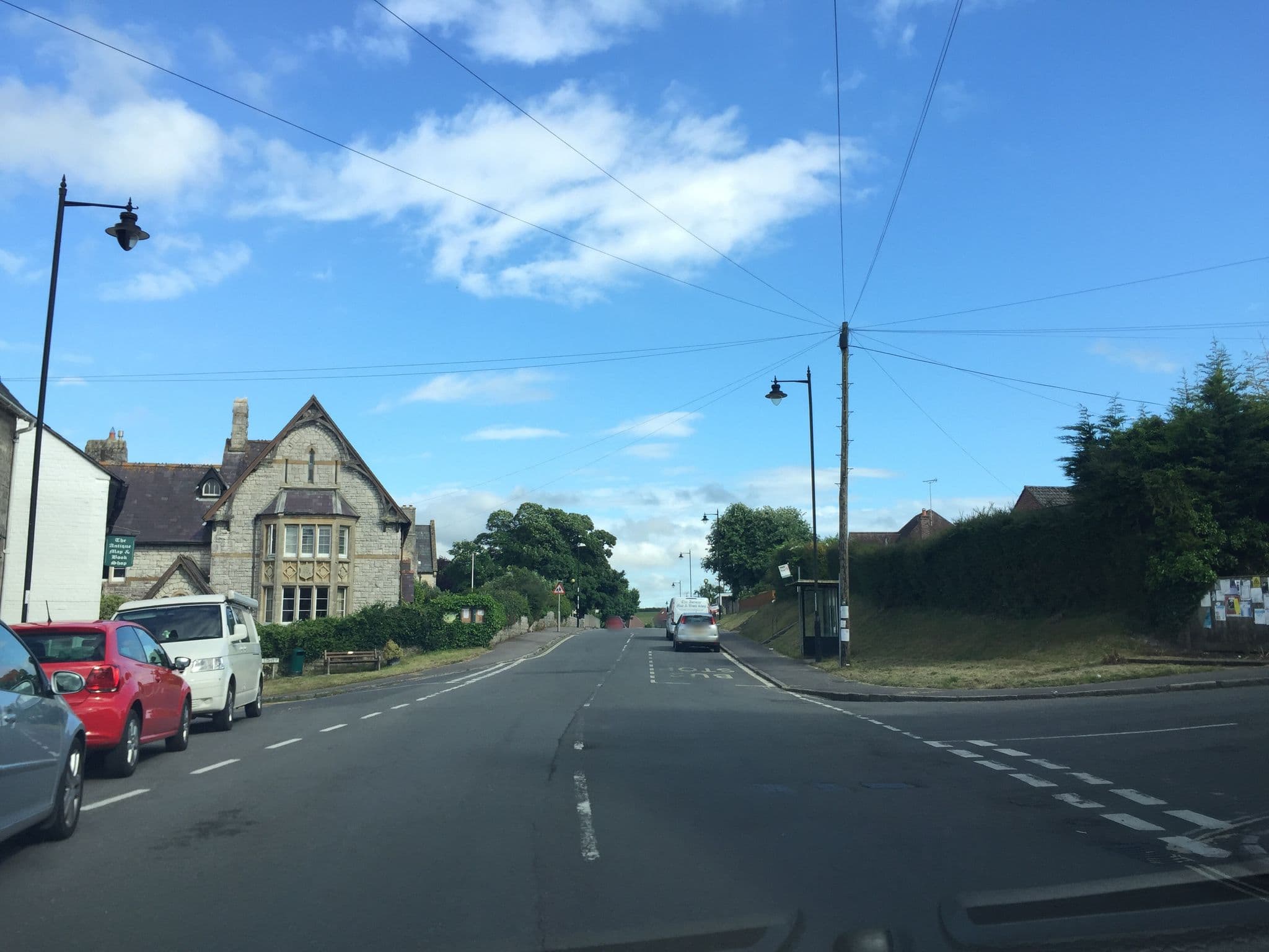 Street view near The Knight House, Puddletown — © essexboy (CC BY-SA · Mapillary)