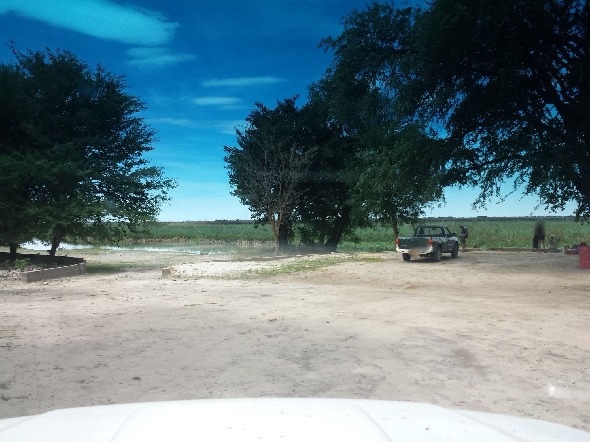 Street view near Supupa Swamp camp, Shakawe — © staehler (CC BY-SA · Mapillary)