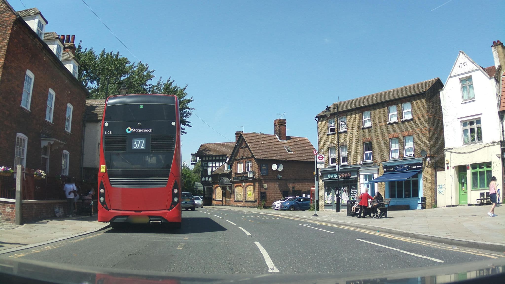 Street view near Redberry Guest House, Rainham — © southglos (CC BY-SA · Mapillary)