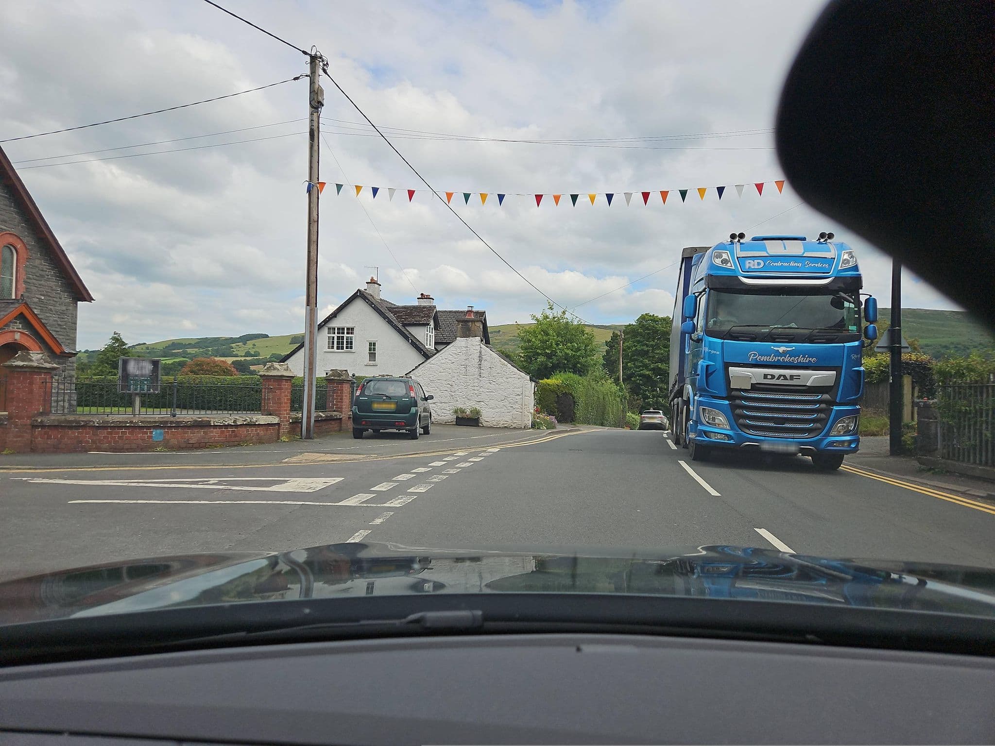 Street view near Penralley House, Rhayader — © toho (CC BY-SA · Mapillary)
