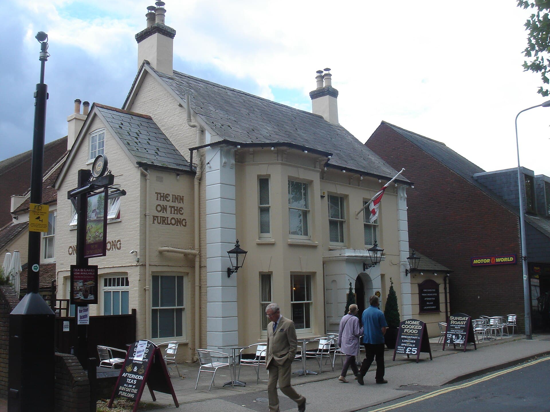 The Inn on The Furlong (via Wikimedia Commons, CC BY 3.0)