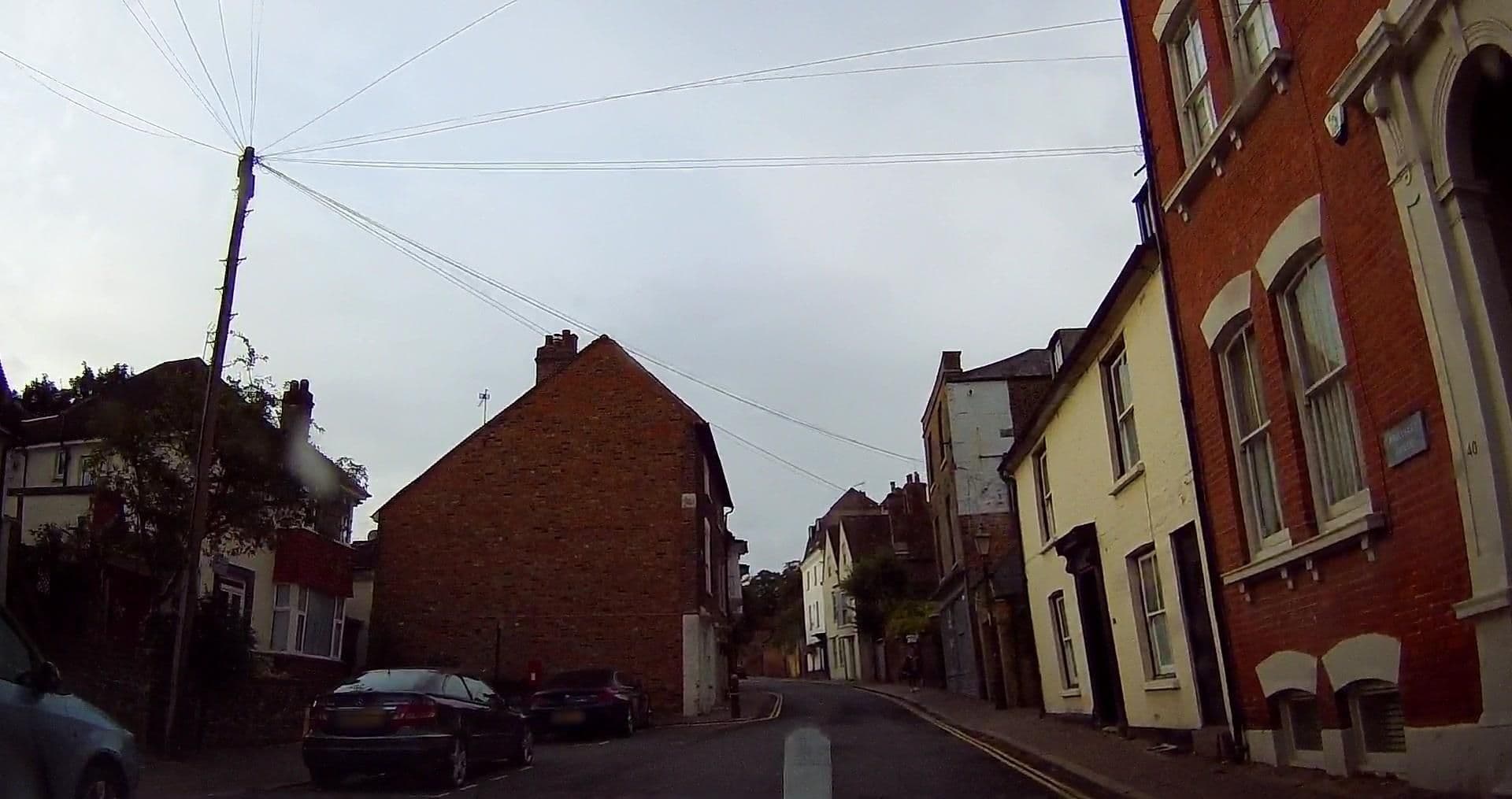 Street view near The Old Tuck Shop, Rochester — © tallguy (CC BY-SA · Mapillary)