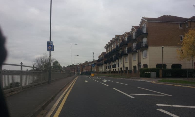 Street view near River View Rochester, Rochester — © paulbiv (CC BY-SA · Mapillary)