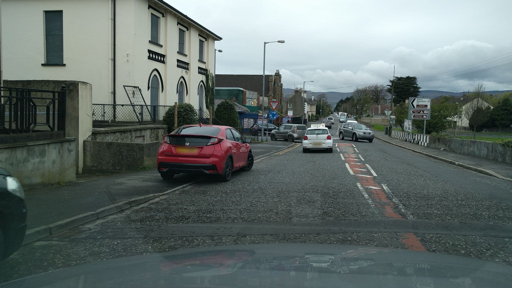 Street view near Hillside Lodge, Rostrevor — © imapthestigmatised (CC BY-SA · Mapillary)