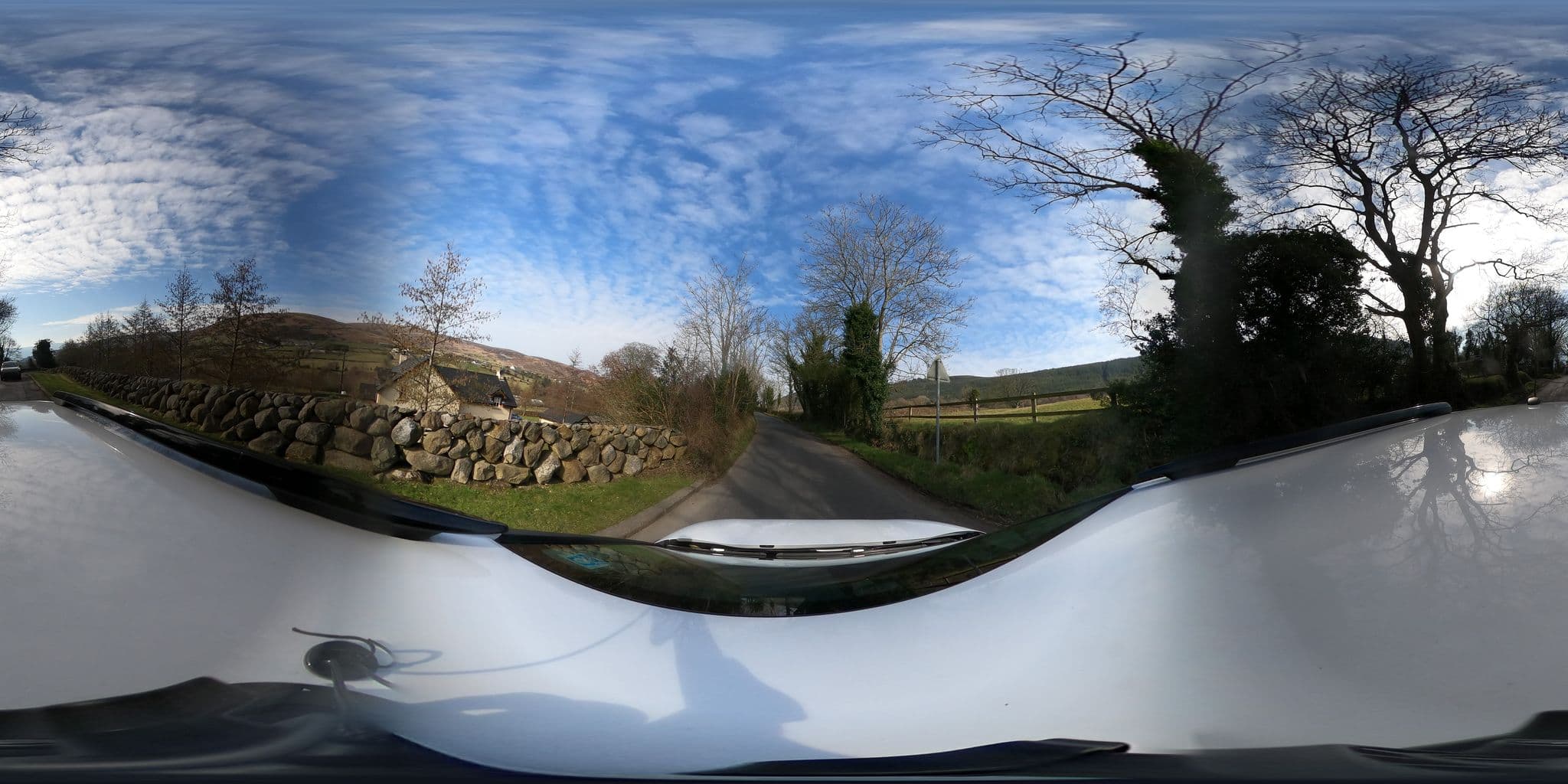 Street view near Rostrevor Valley Resort ( House, Caravans, Tents), Rostrevor — © nickmilleruk (CC BY-SA · Mapillary)