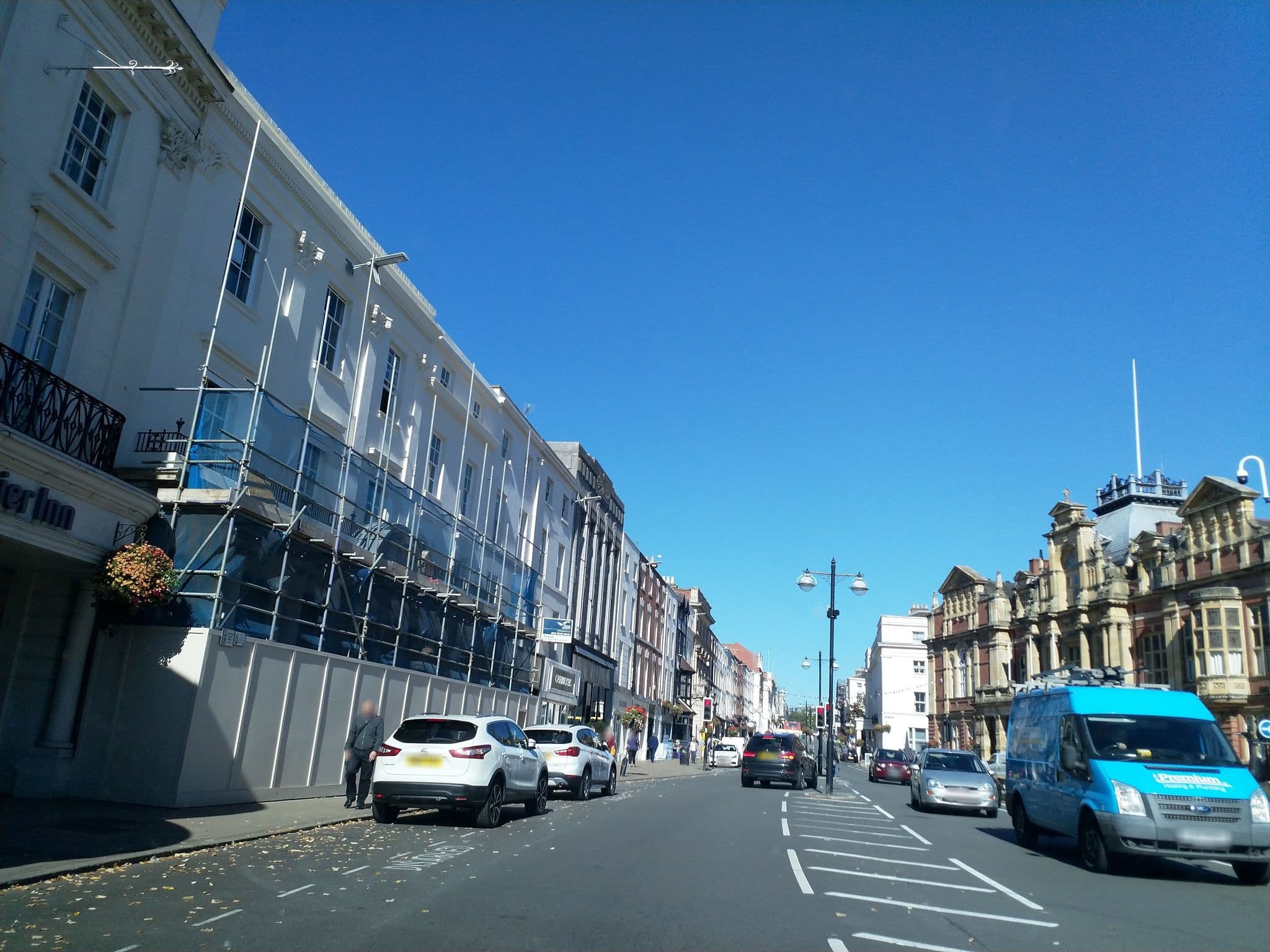 Street view near Premier Inn Leamington Spa Town Centre hotel, Royal Leamington Spa — © laye (CC BY-SA · Mapillary)