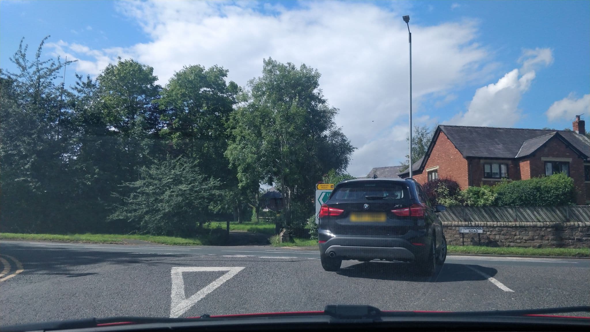 Street view near Beech House, Rufford — © davidsong (CC BY-SA · Mapillary)