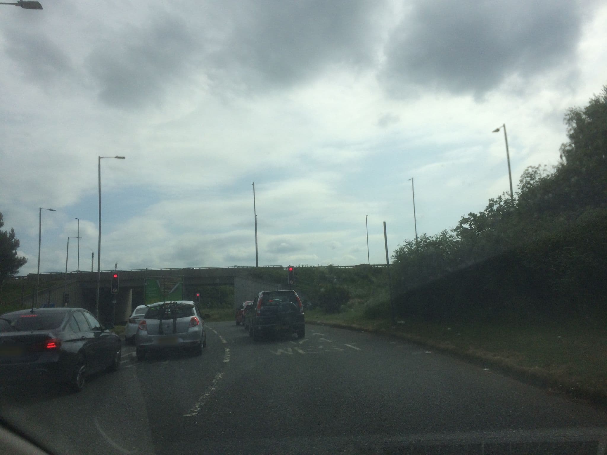 Street view near Premier Inn Glasgow (Cambuslang/M74, J2A) hotel, Rutherglen — © gmc (CC BY-SA · Mapillary)