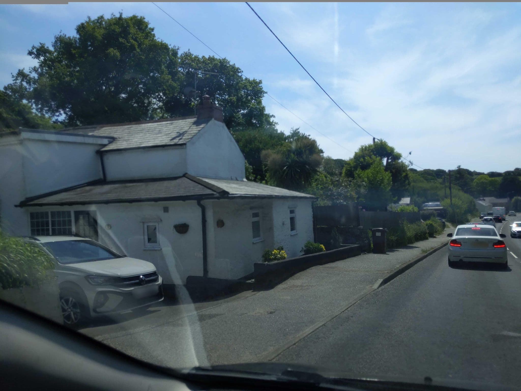 Street view near Bed and breakfast accommodation, Saint Blazey — © WaggyDog (CC BY-SA · Mapillary)