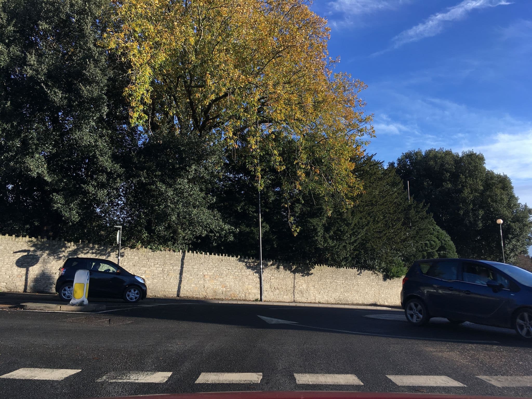 Street view near The Firs, Bath