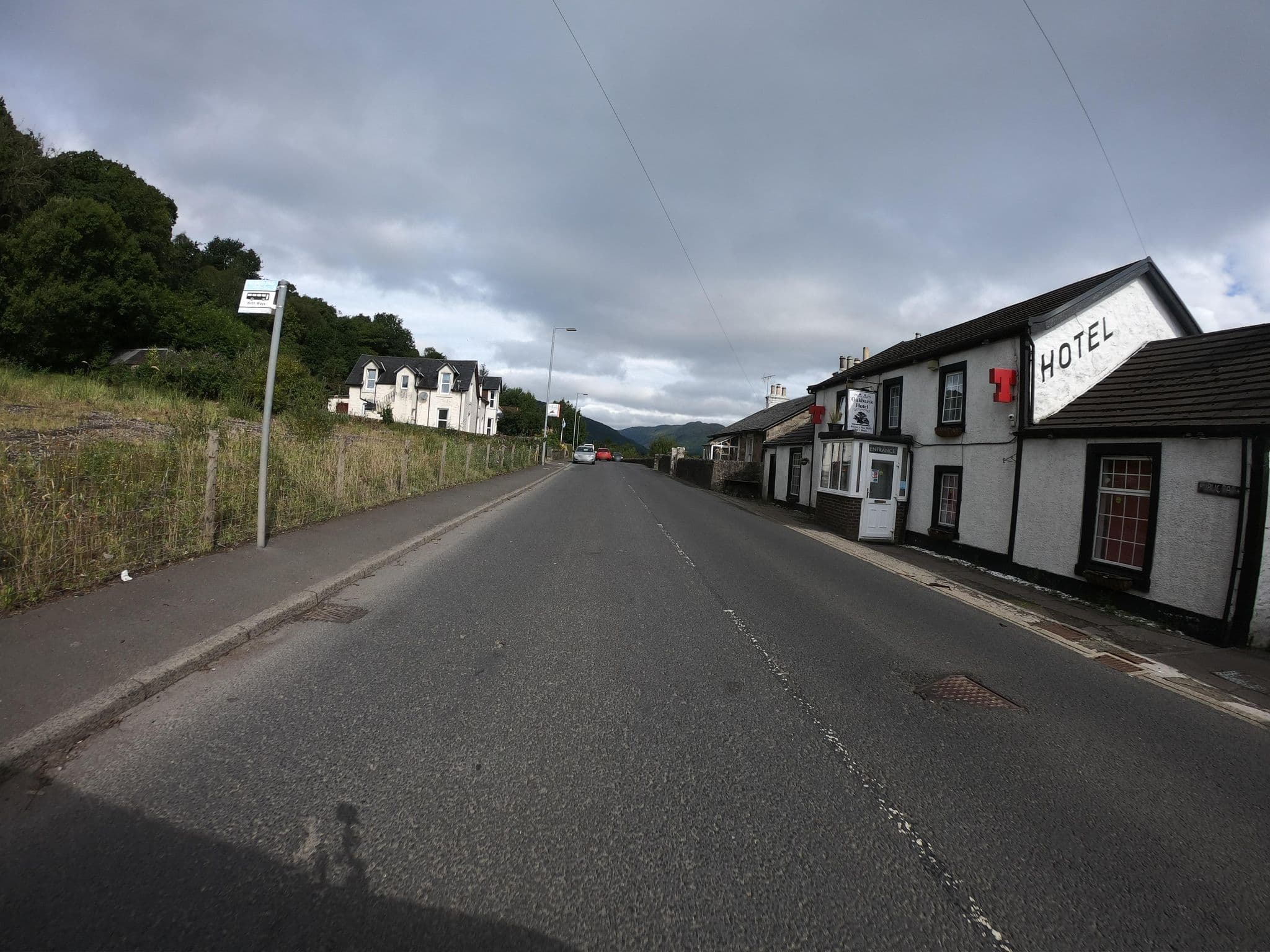 Street view near Oakbank Community Inn, Sandbank, Sandbank — © joostjakob (CC BY-SA · Mapillary)