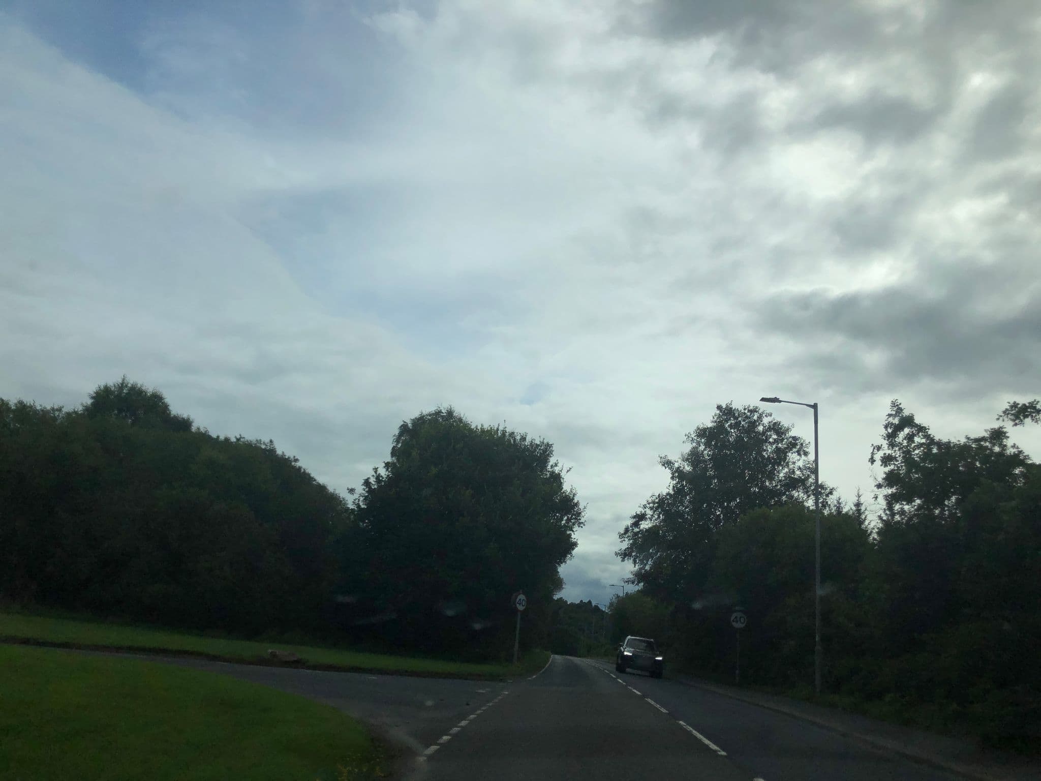 Street view near Loskin Wood, Sandbank — © idzn (CC BY-SA · Mapillary)