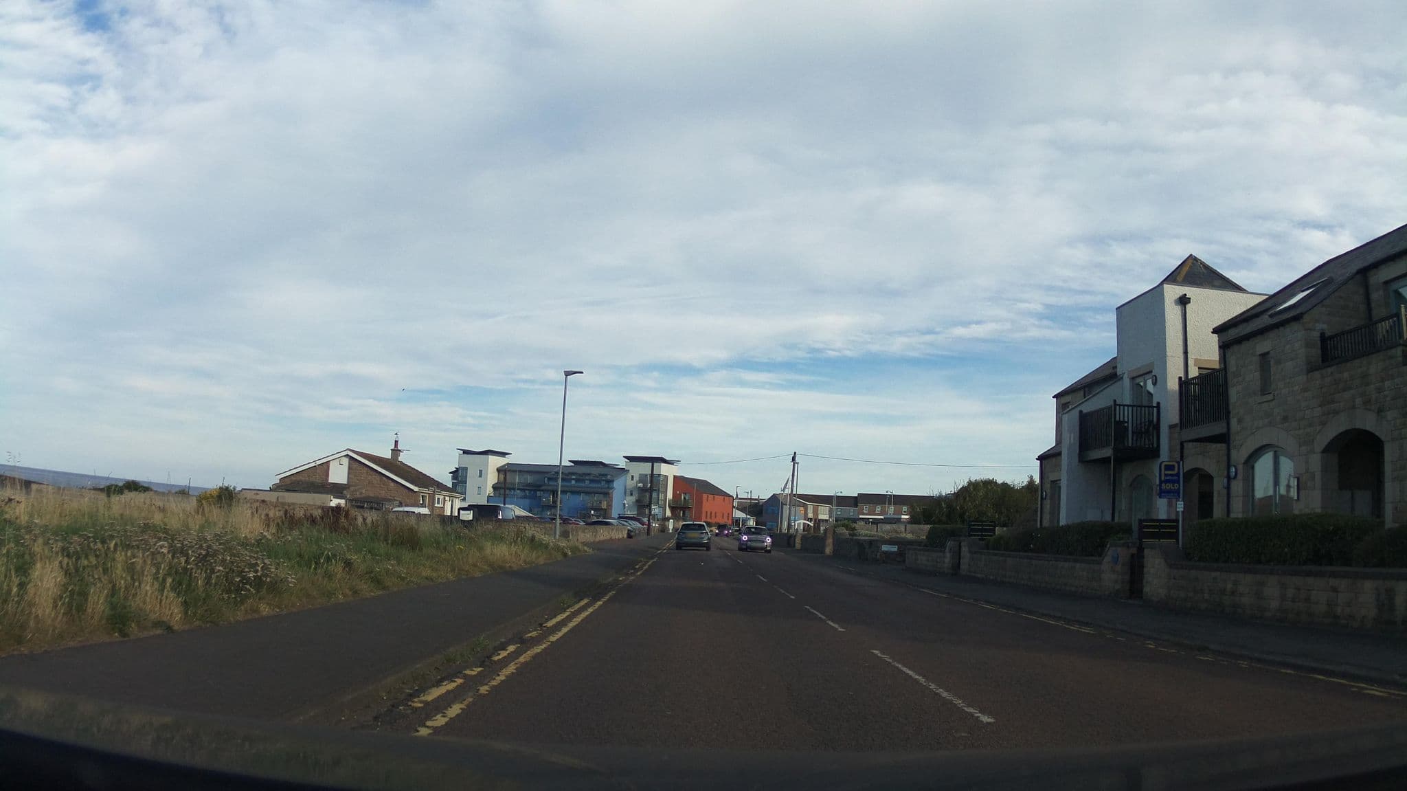 Street view near Seafield Caravan Park, Seahouses — © southglos (CC BY-SA · Mapillary)