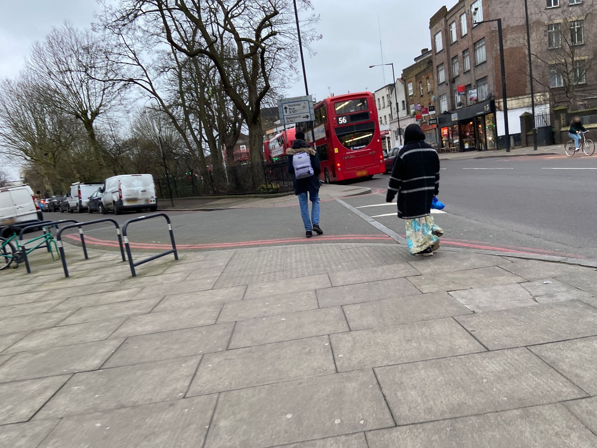 Street view near The Pond House - Ensuite Rooms, Stamford Hill — © gd91021 (CC BY-SA · Mapillary)