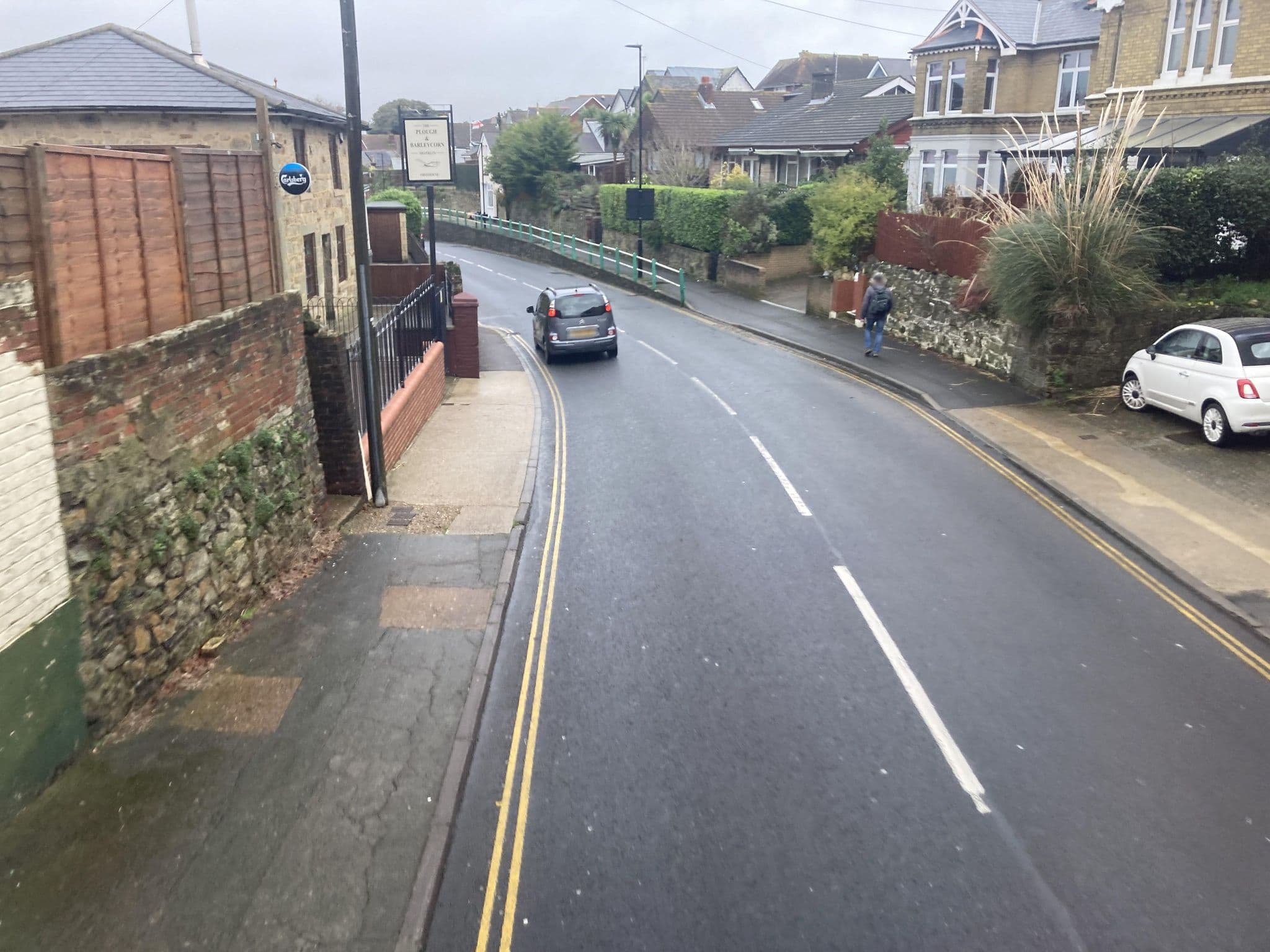 Street view near Sunnyside Guest House, Shanklin — © cjmalone (CC BY-SA · Mapillary)
