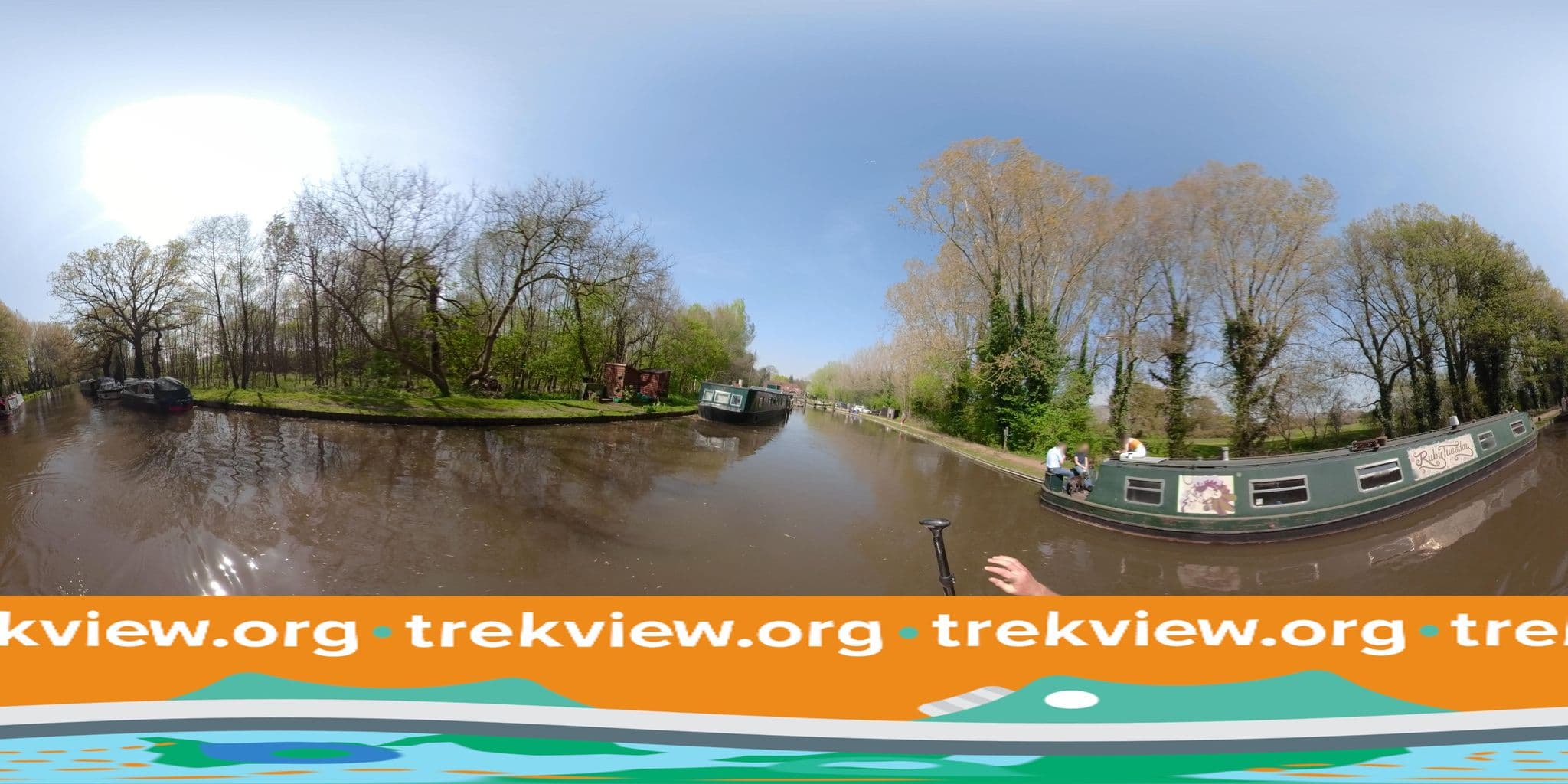 Street view near The Anchor Hotel, Pyrford — © trekviewed (CC BY-SA · Mapillary)