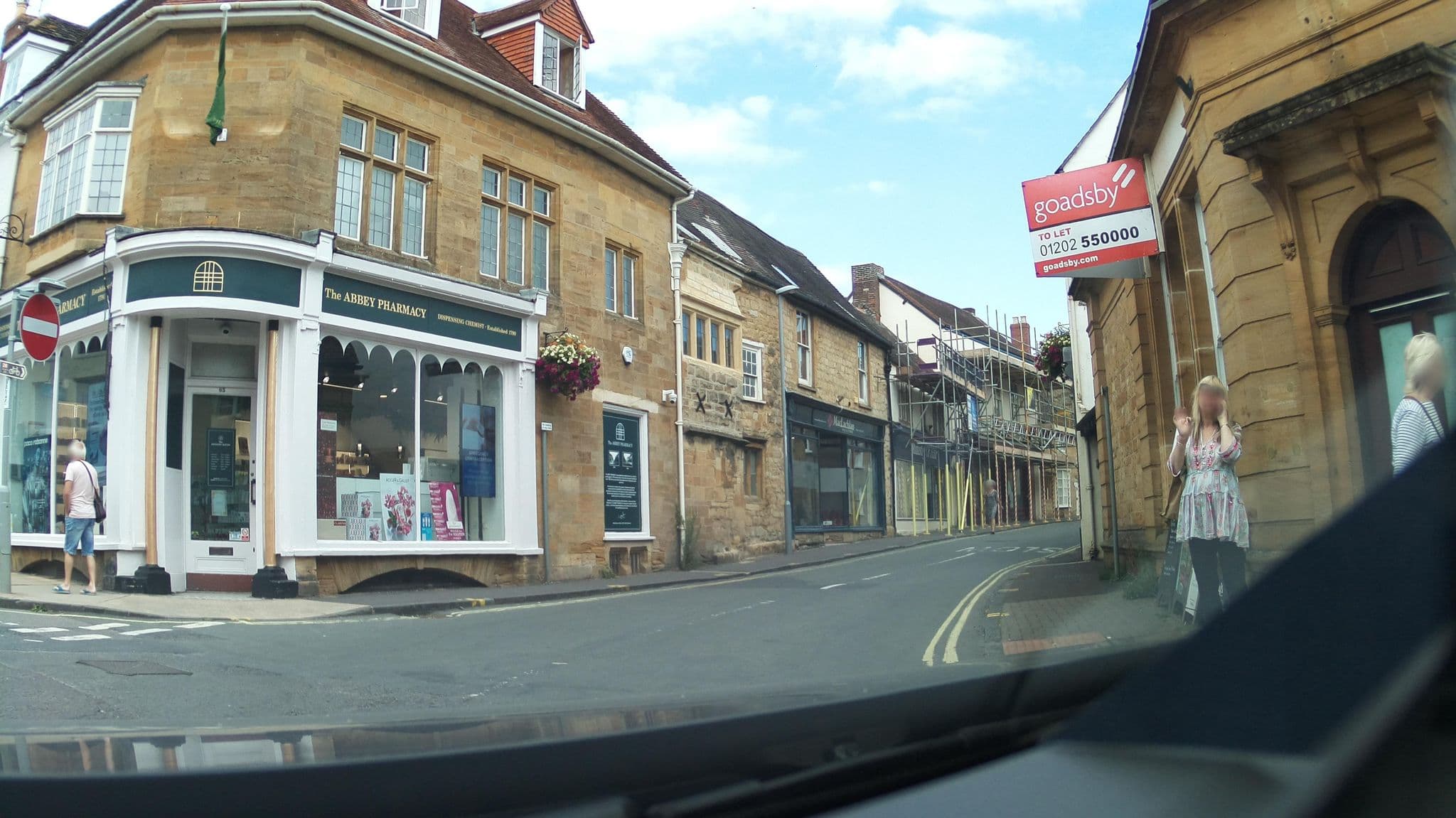 Street view near The Townhouse - Sherborne, Sherborne — © southglos (CC BY-SA · Mapillary)
