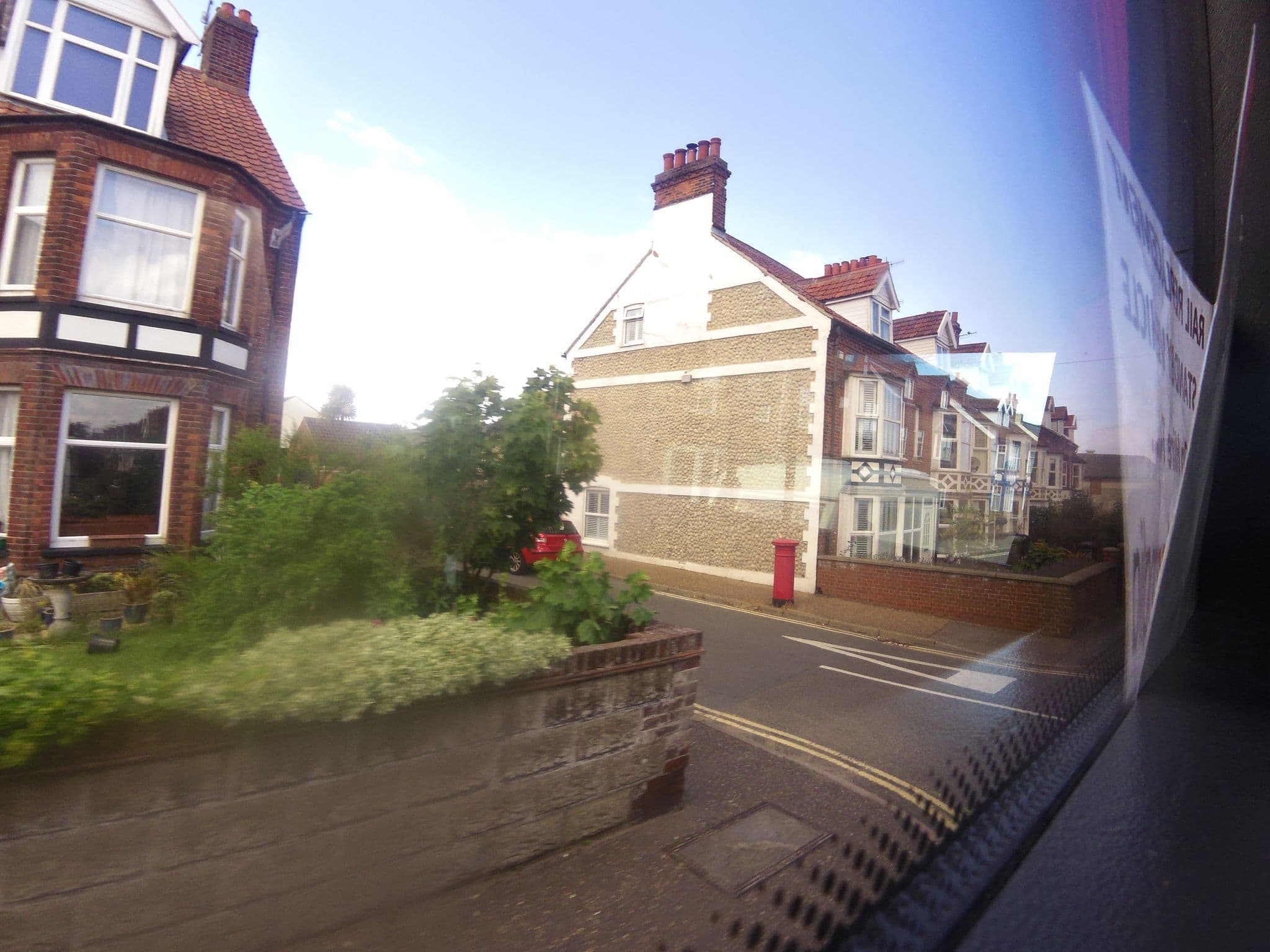 Street view near Happy Place, Sheringham — © smsm1 (CC BY-SA · Mapillary)