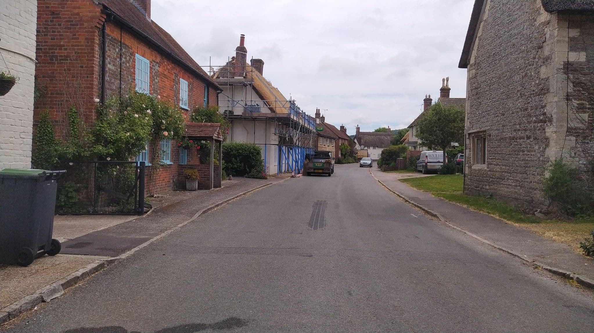 Street view near Netherway Farmhouse, Shillingstone — © noid (CC BY-SA · Mapillary)