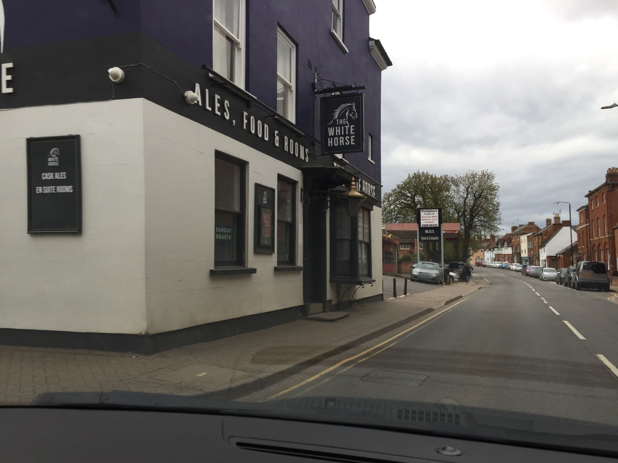 Street view near The White Horse, Shipston on Stour — © laye (CC BY-SA · Mapillary)