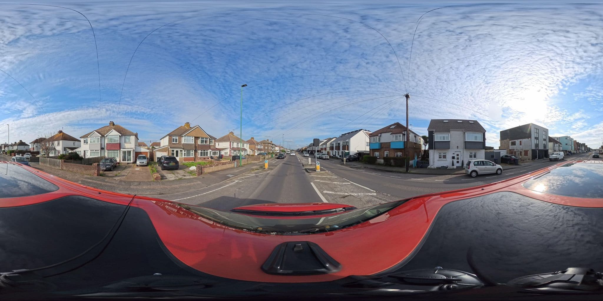 Street view near Henreen On Widewater, Lancing — © BlizzardBorn42Car (CC BY-SA · Mapillary)