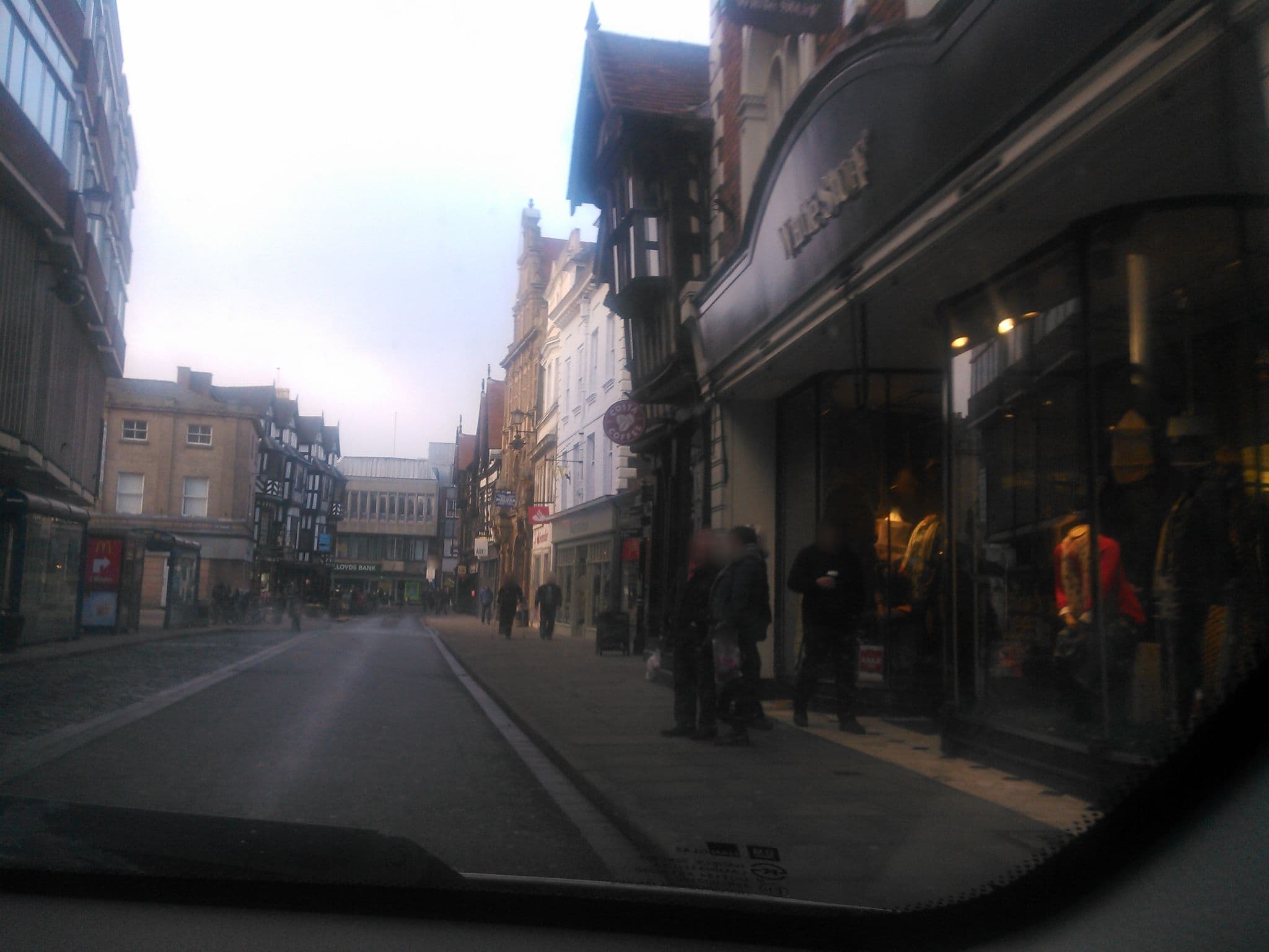 Street view near Suite on the High Street (Leonis Estates Ltd), Shrewsbury — © trigpoint (CC BY-SA · Mapillary)