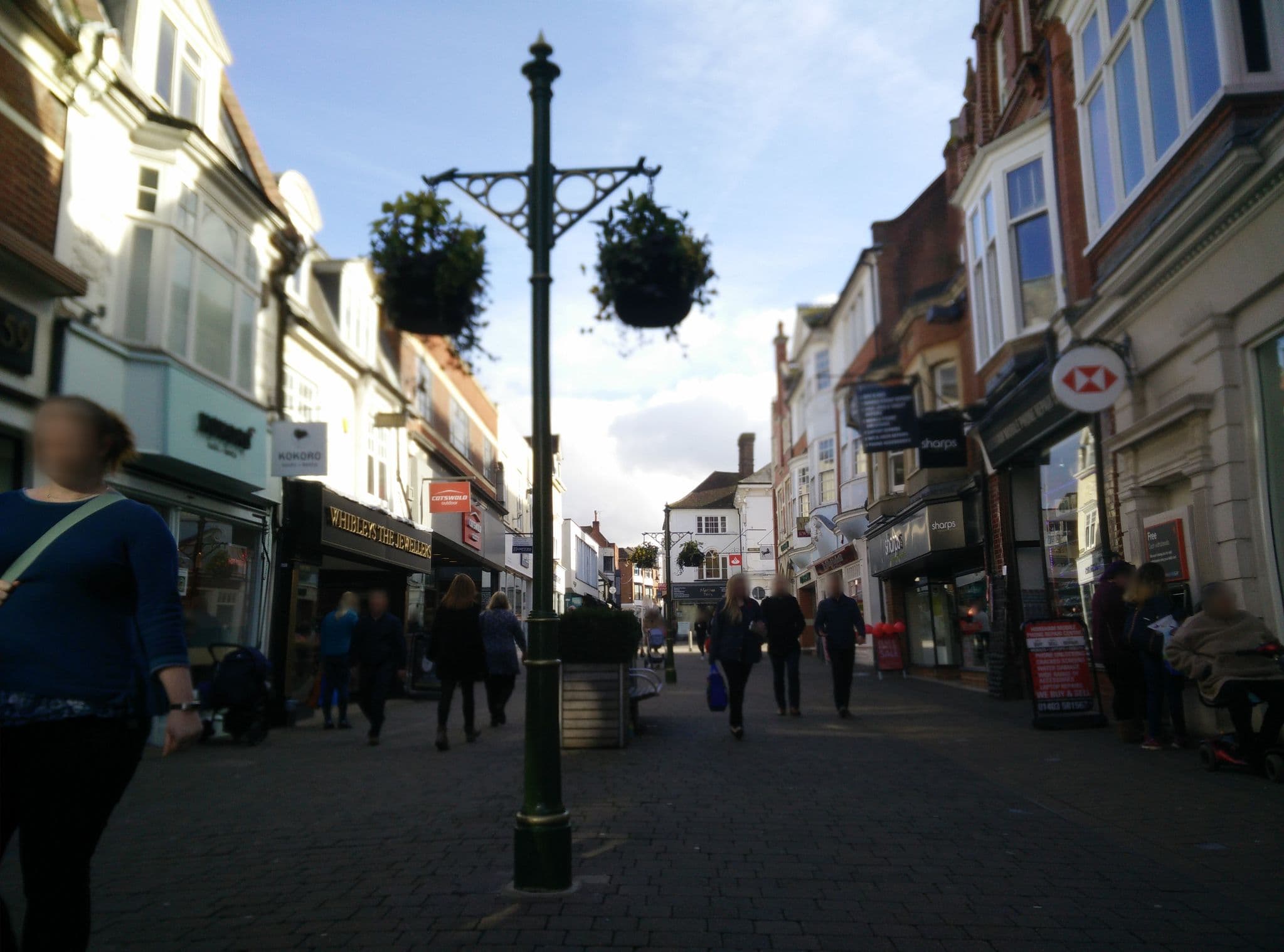 Street view near Hotel Chocolat, Horsham — © matt_ellery (CC BY-SA · Mapillary)