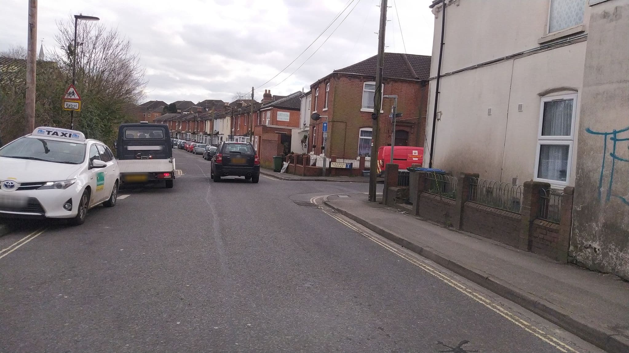 Street view near BlackBerry rooms, Portswood — © noid (CC BY-SA · Mapillary)