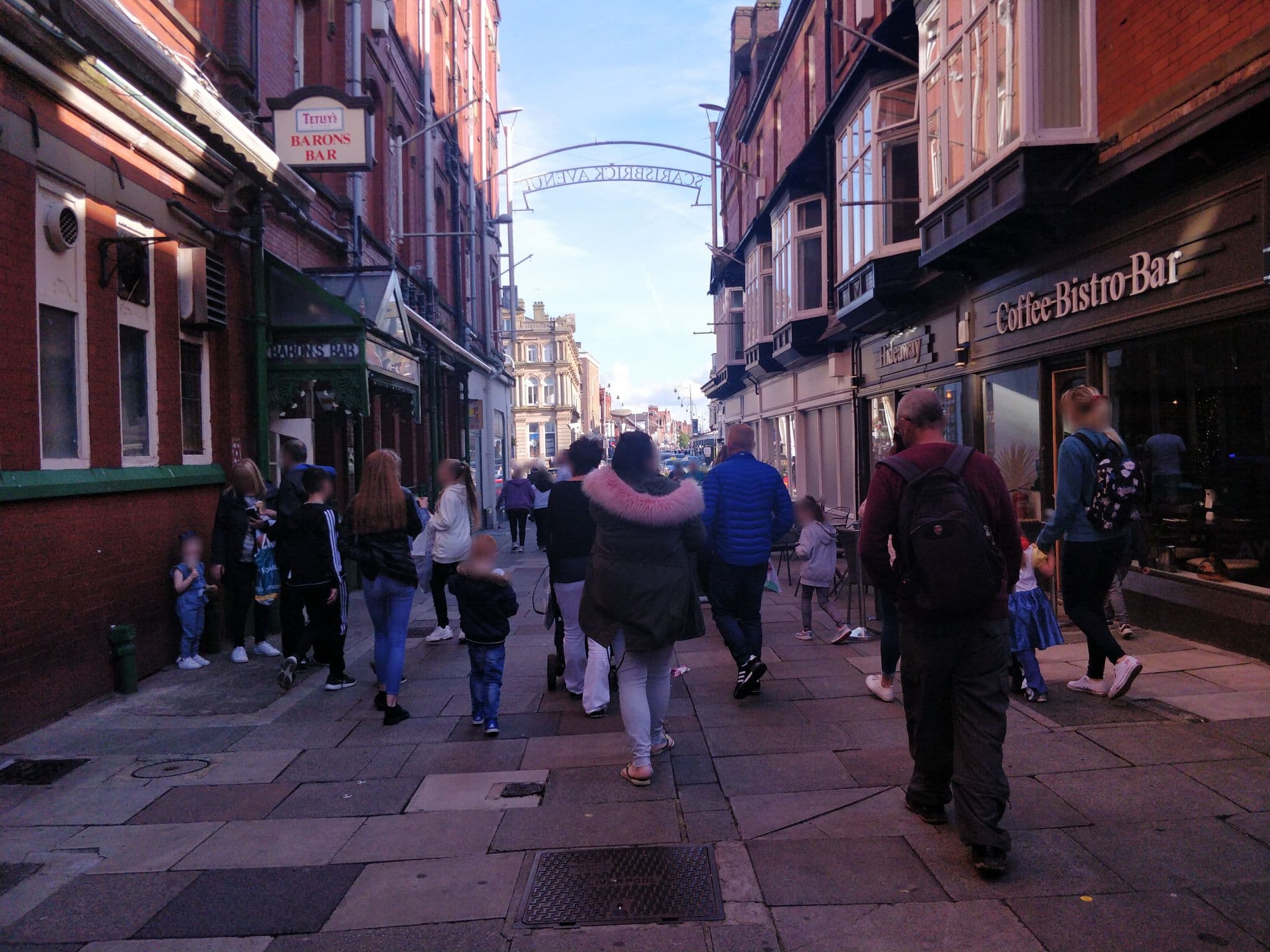 Street view near Scarisbrick Hotel Southport, Southport — © davidsong (CC BY-SA · Mapillary)