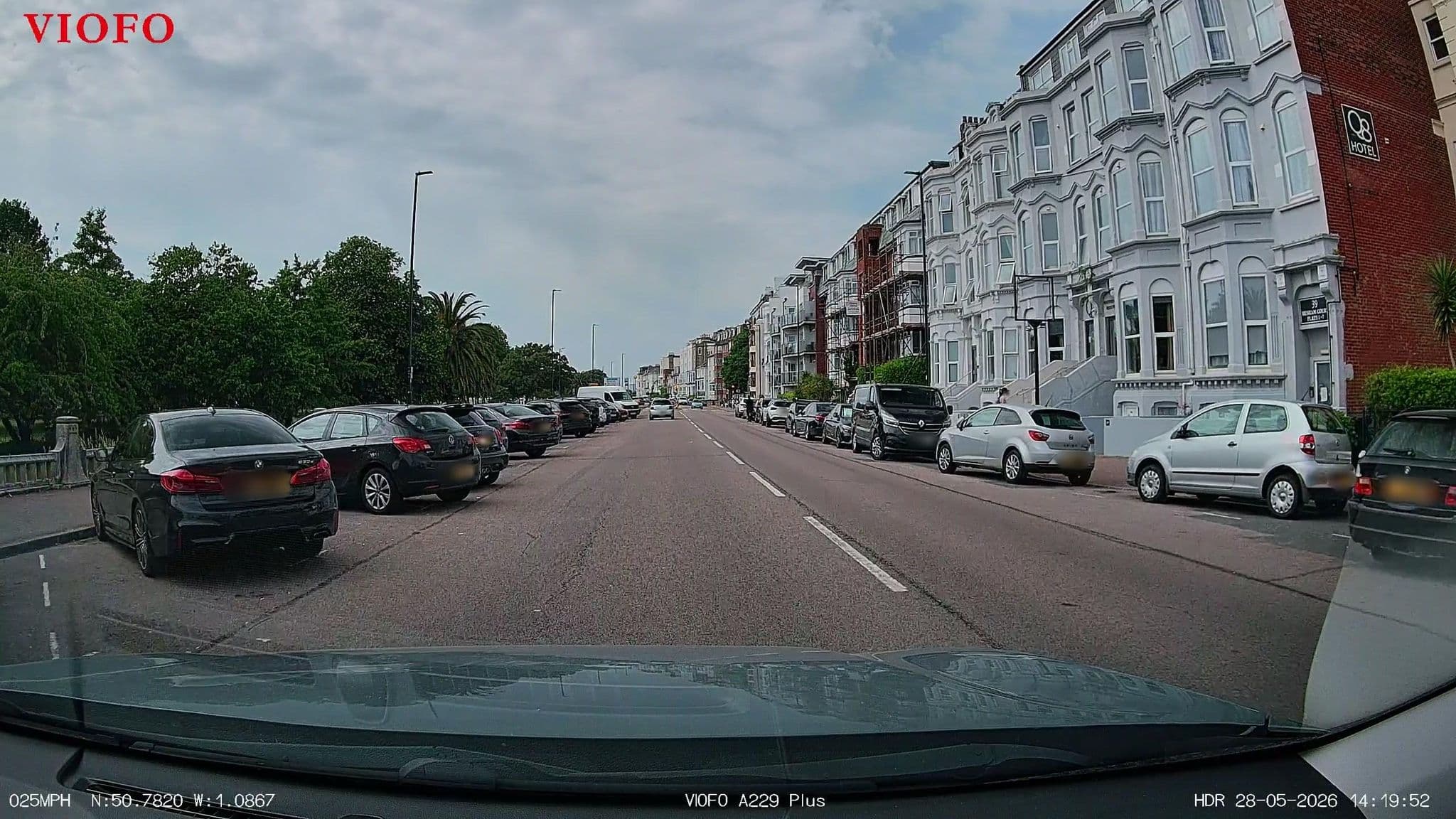 Street view near Q8 Boutique Hotel, Southsea — © RyanBush (CC BY-SA · Mapillary)