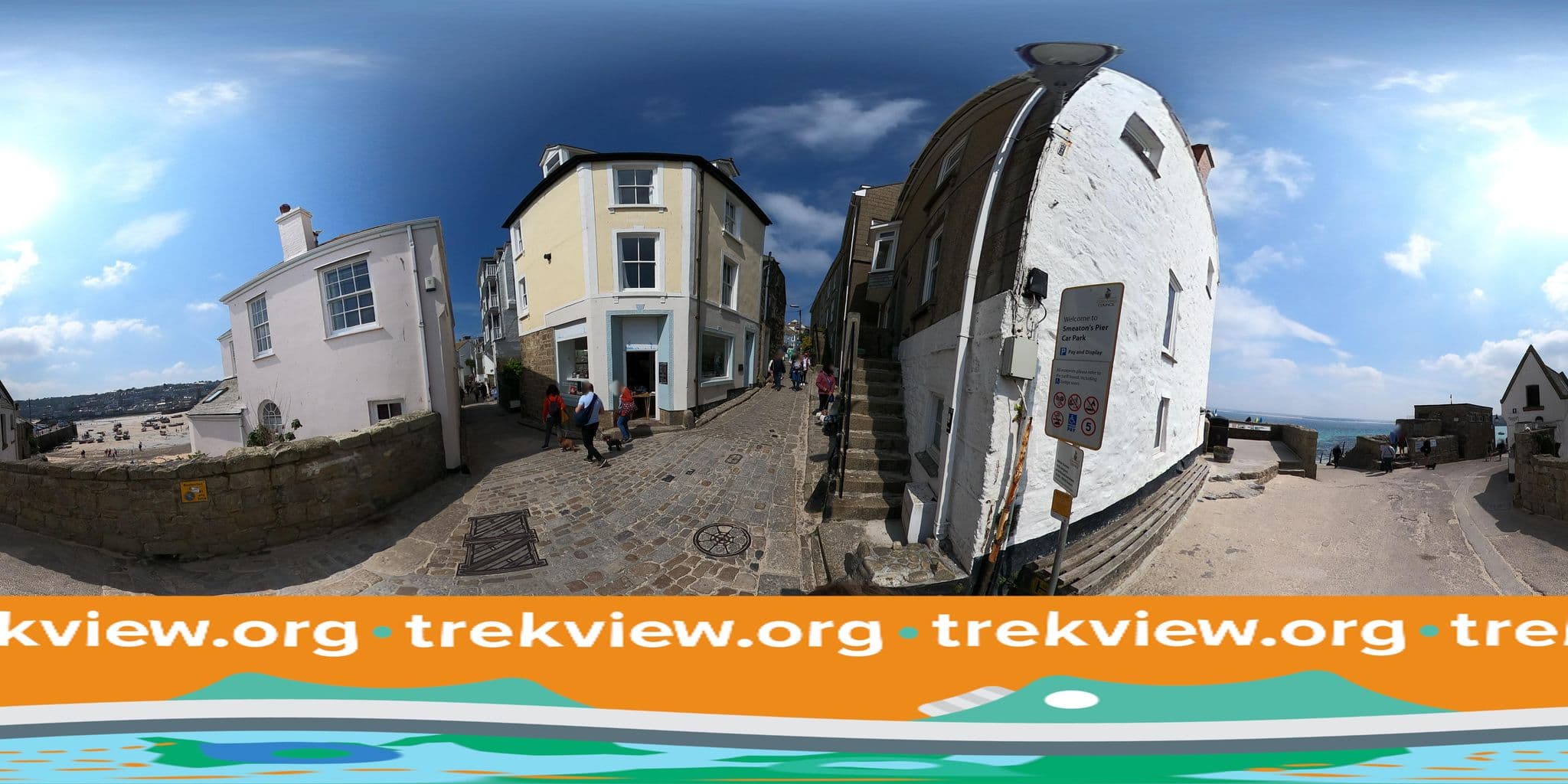 Street view near Downlong Cottage St Ives, St Ives — © trekviewed (CC BY-SA · Mapillary)