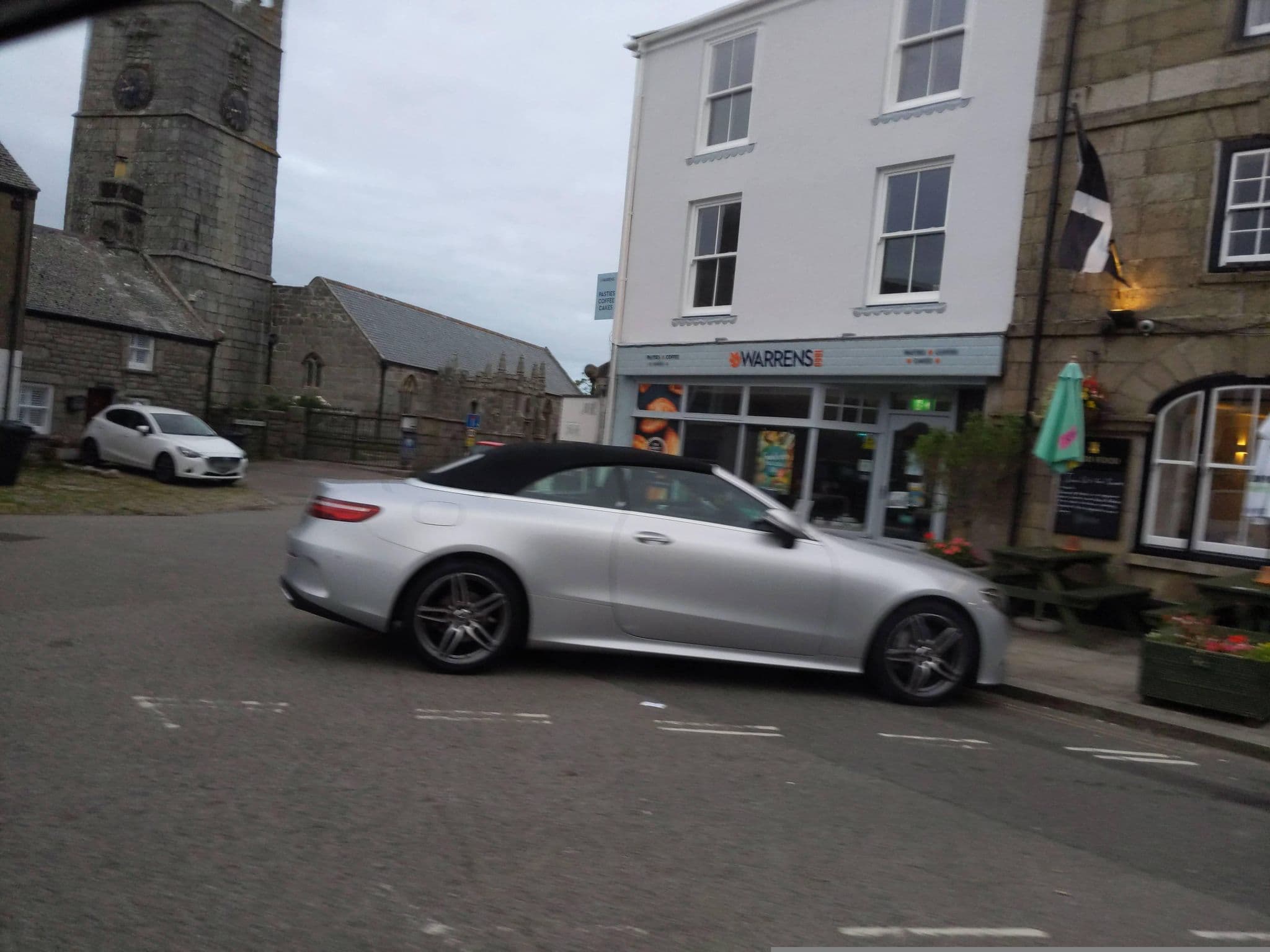 Street view near Botallack Count House Cottage, St Just — © WaggyDog (CC BY-SA · Mapillary)